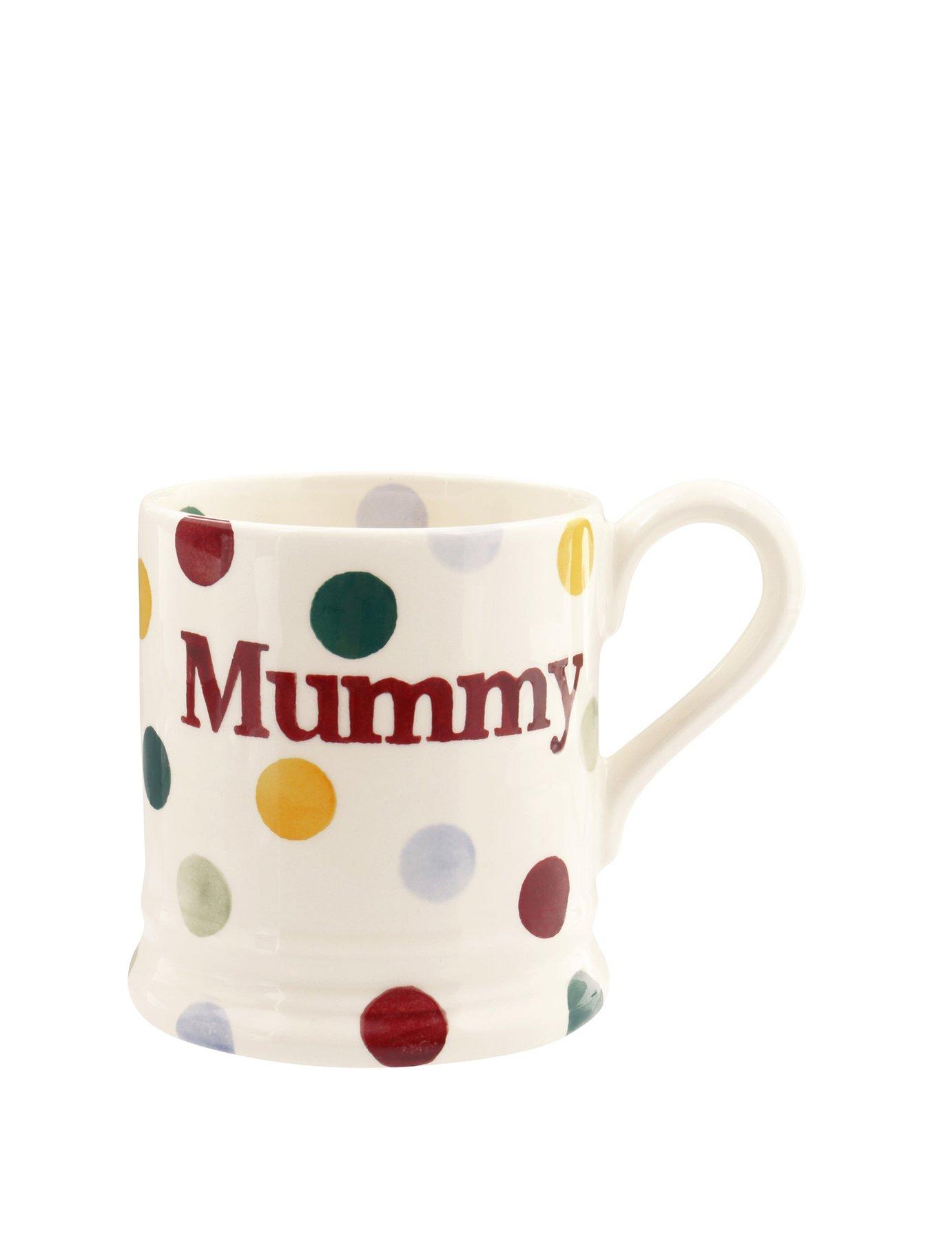 Image 2 of 5 of Emma Bridgewater Polka Dot Mummy Single 1/2 Pint Mug