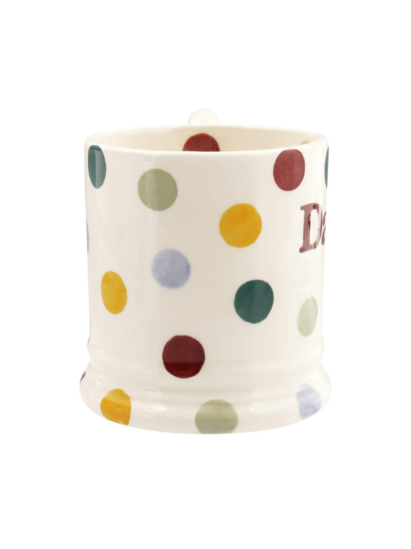 Image 5 of 5 of Emma Bridgewater Polka Dot Daddy Single 1/2 Pint Mug