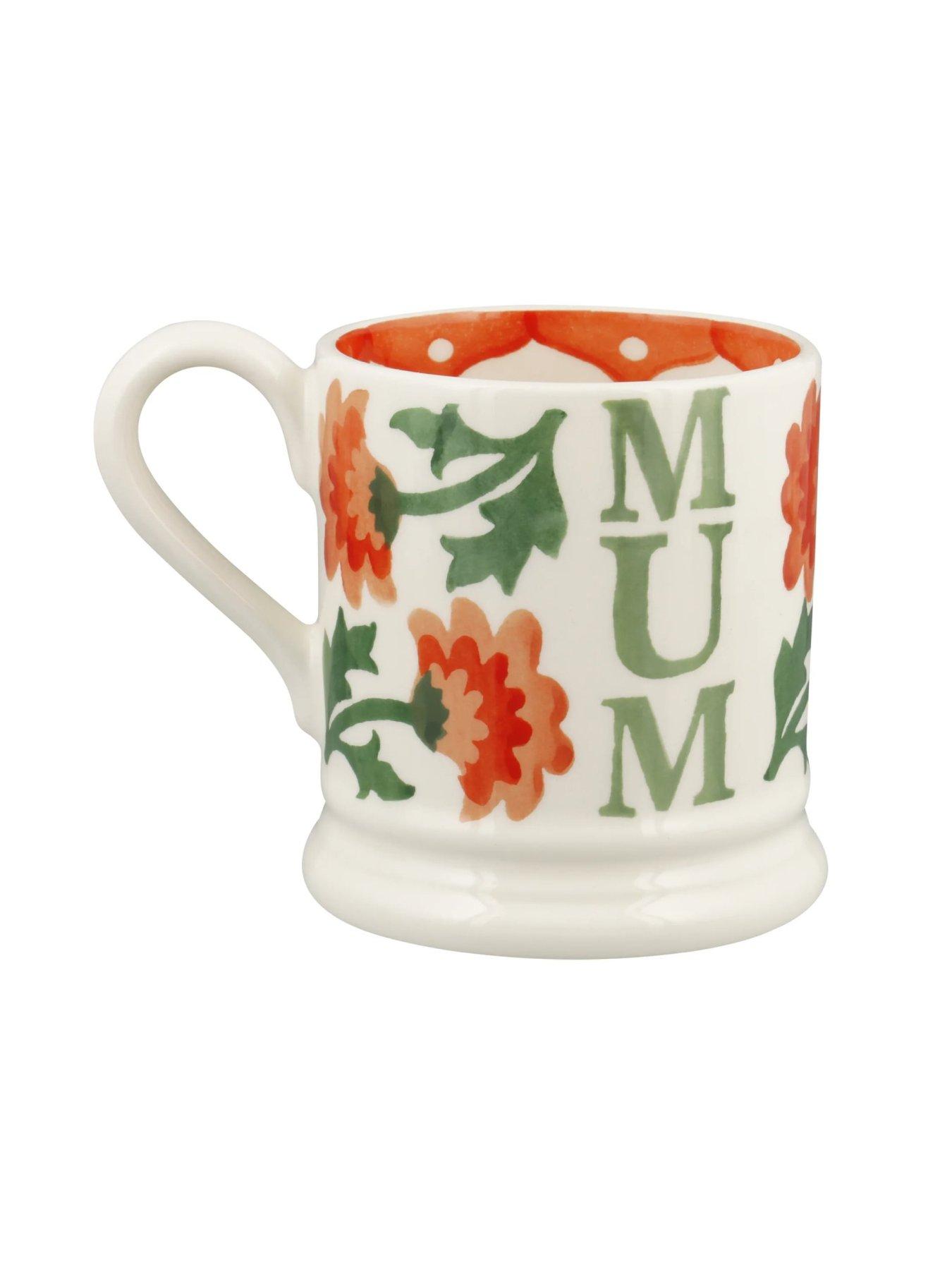 Image 1 of 4 of Emma Bridgewater Chrysanthem Mum Single 1/2 Pint Mug