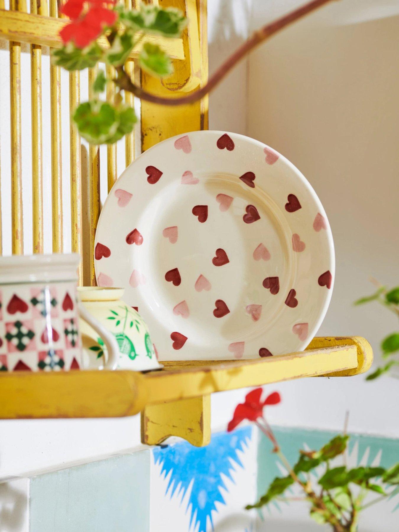 Emma Bridgewater Pink Hearts 8.5 Inch Plate