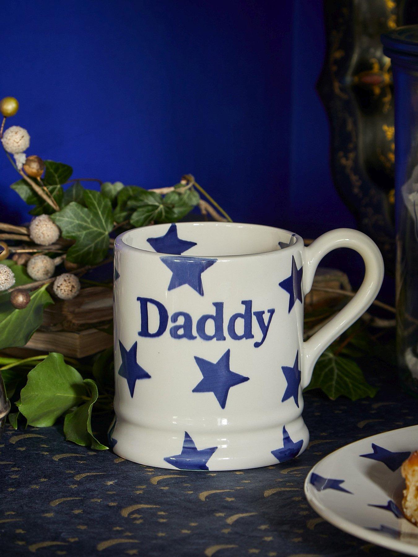 undefined Blue Star Daddy Single 1/2 Pint Mug