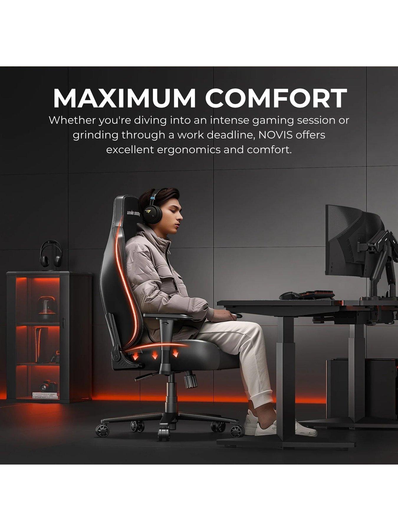 Image 3 of 7 of Andaseat Anda seaT Novis Max Black PVC - XL