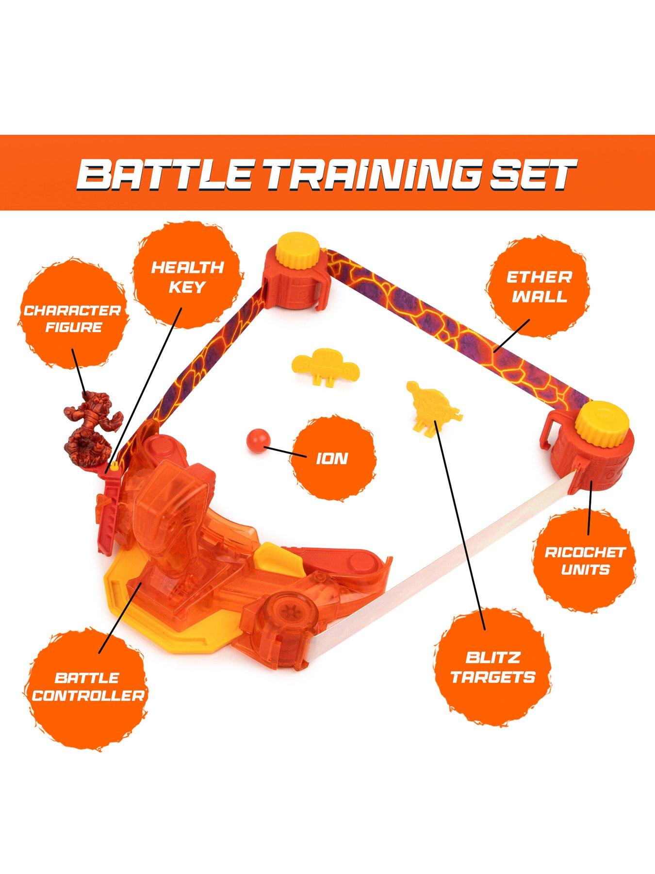 Image 3 of 7 of Doteki&nbsp;Battle Training Set - Heatoru Champion Practice Kit with Blitz Targets, Ricochet Units, Health Key, Dynamic Arena