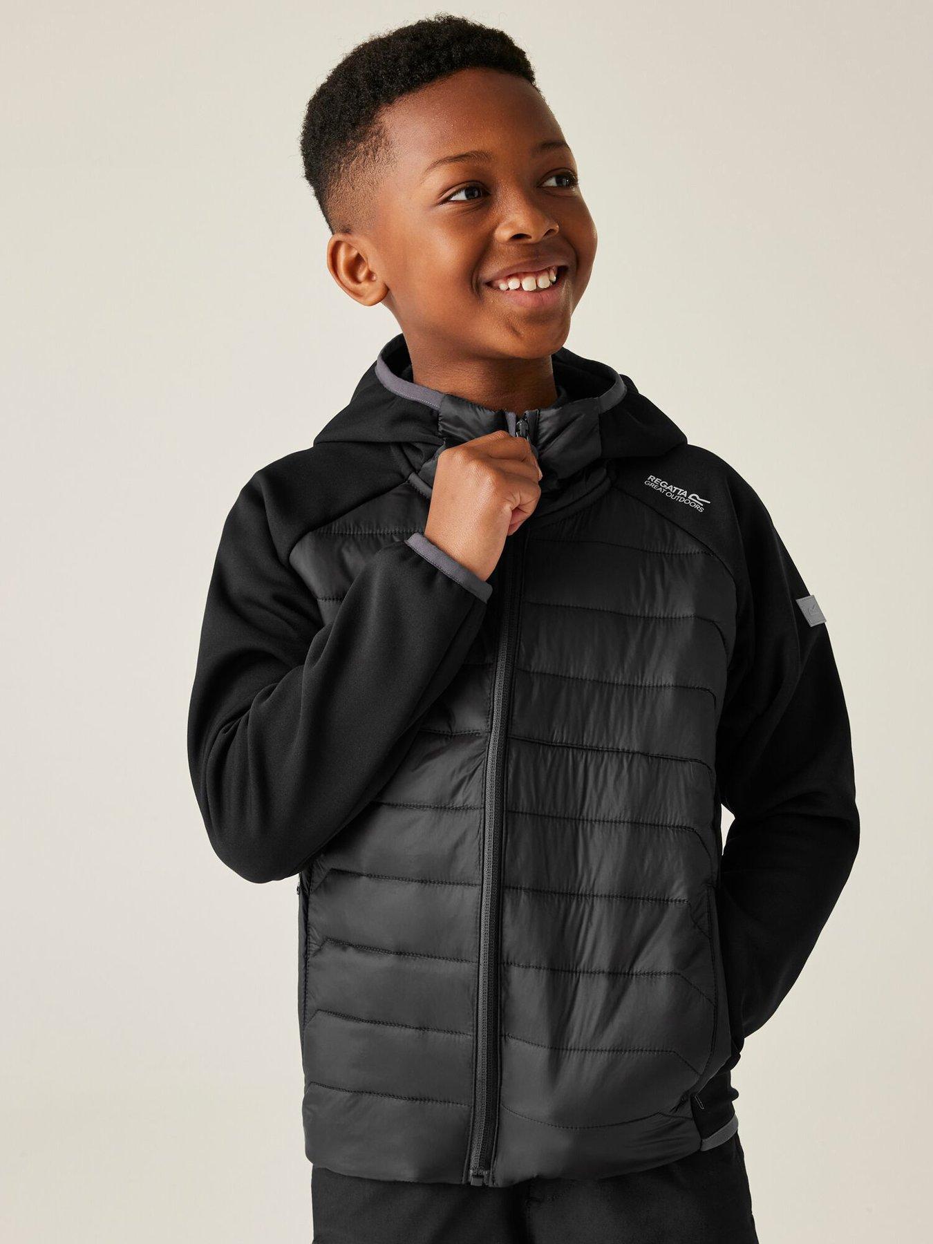 Image 1 of 7 of Regatta Kids Kielder Hybrid Xi Padded Jacket - Black