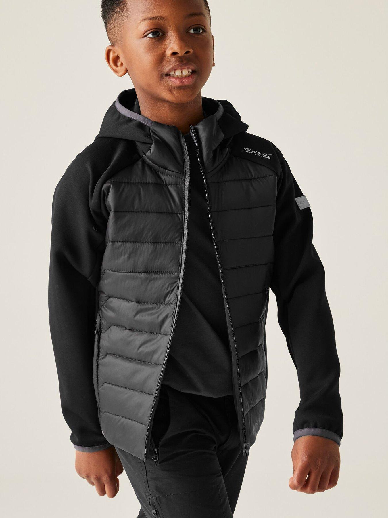 Image 4 of 7 of Regatta Kids Kielder Hybrid Xi Padded Jacket - Black
