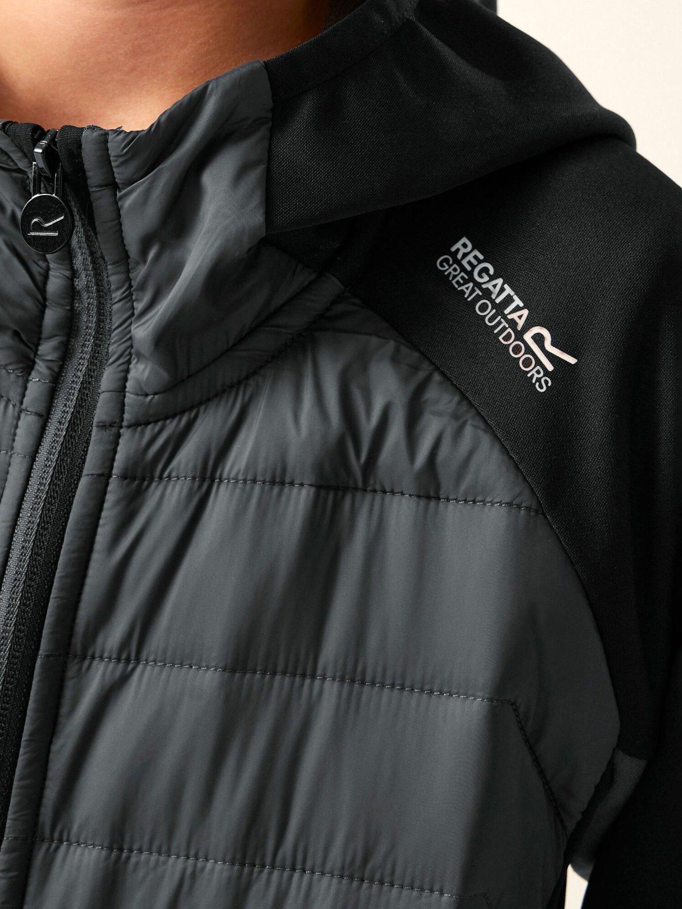 Image 5 of 7 of Regatta Kids Kielder Hybrid Xi Padded Jacket - Black