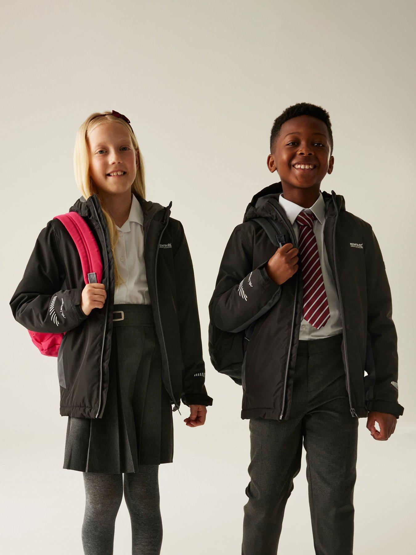 Image 1 of 7 of Regatta Kids Hurdle Waterproof Insulated Jacket - Black
