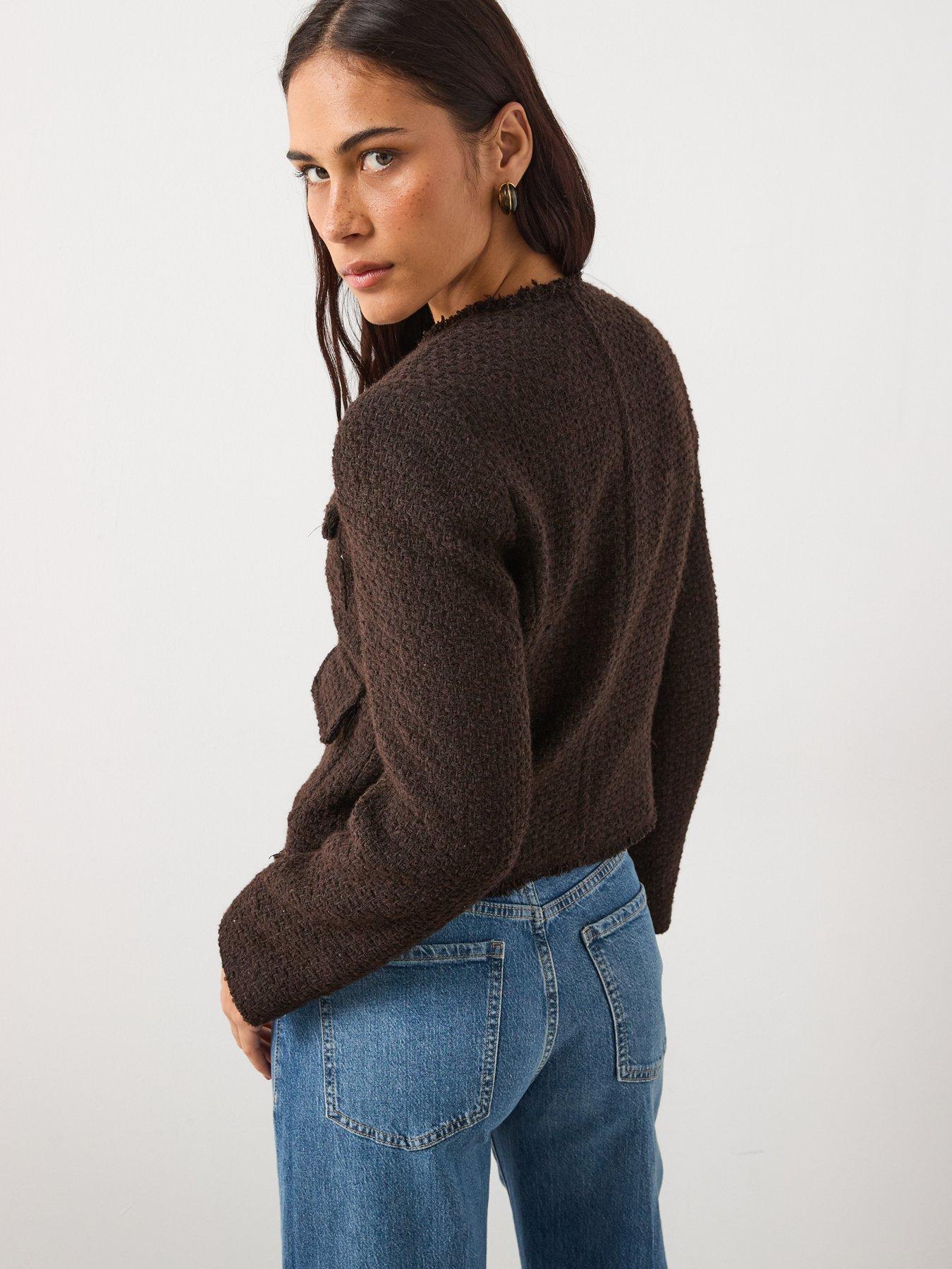  image of mango-tweed-jacket