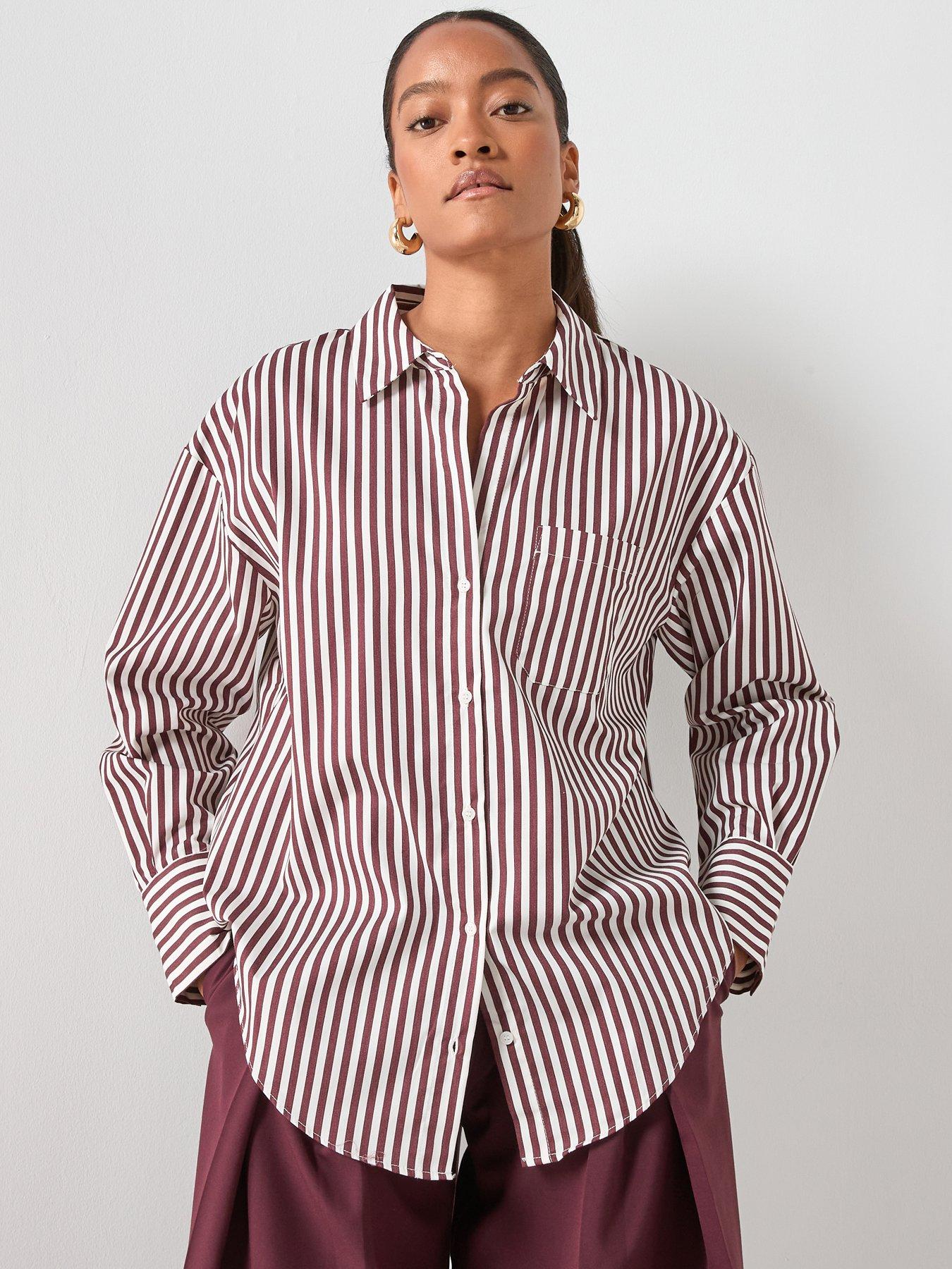 Mango Pocket Striped Shirt - Stripe