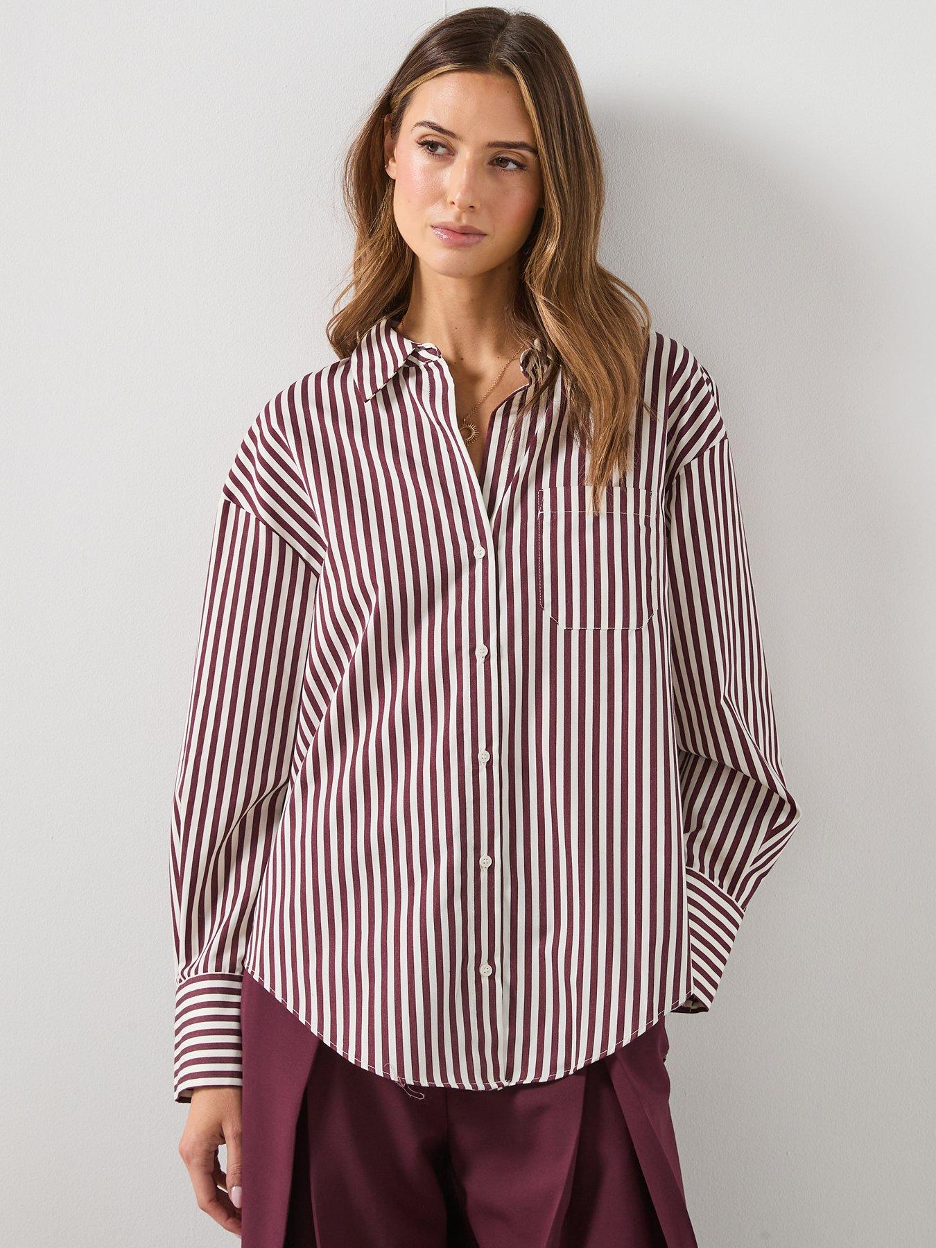 Mango Pocket Striped Shirt - Stripe
