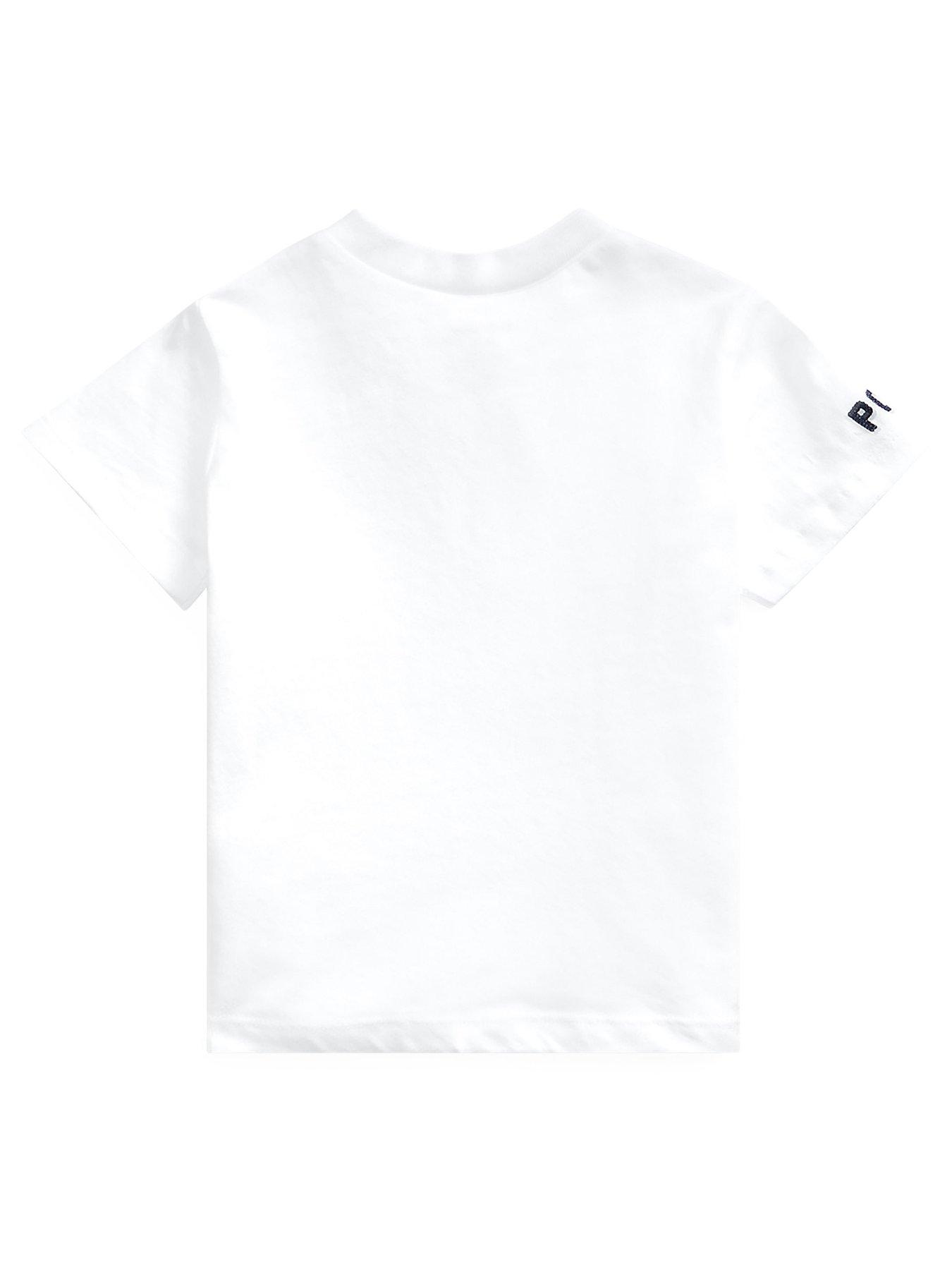 Image 2 of 2 of Polo Ralph Lauren Baby Boys T-Shirt - White