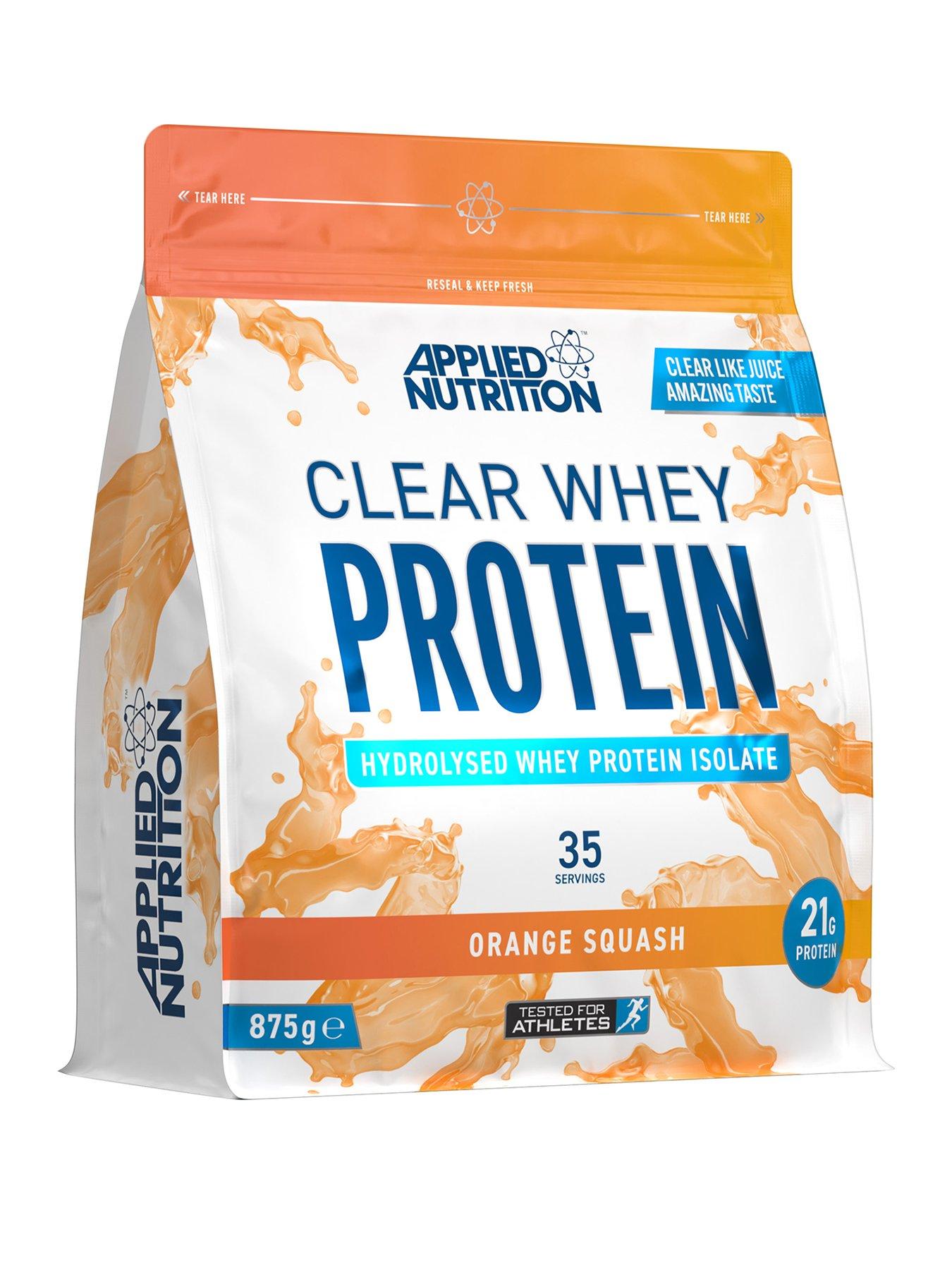 Applied Nutrition Orange Squash Clear Whey Protein 875g (35 Servings)
