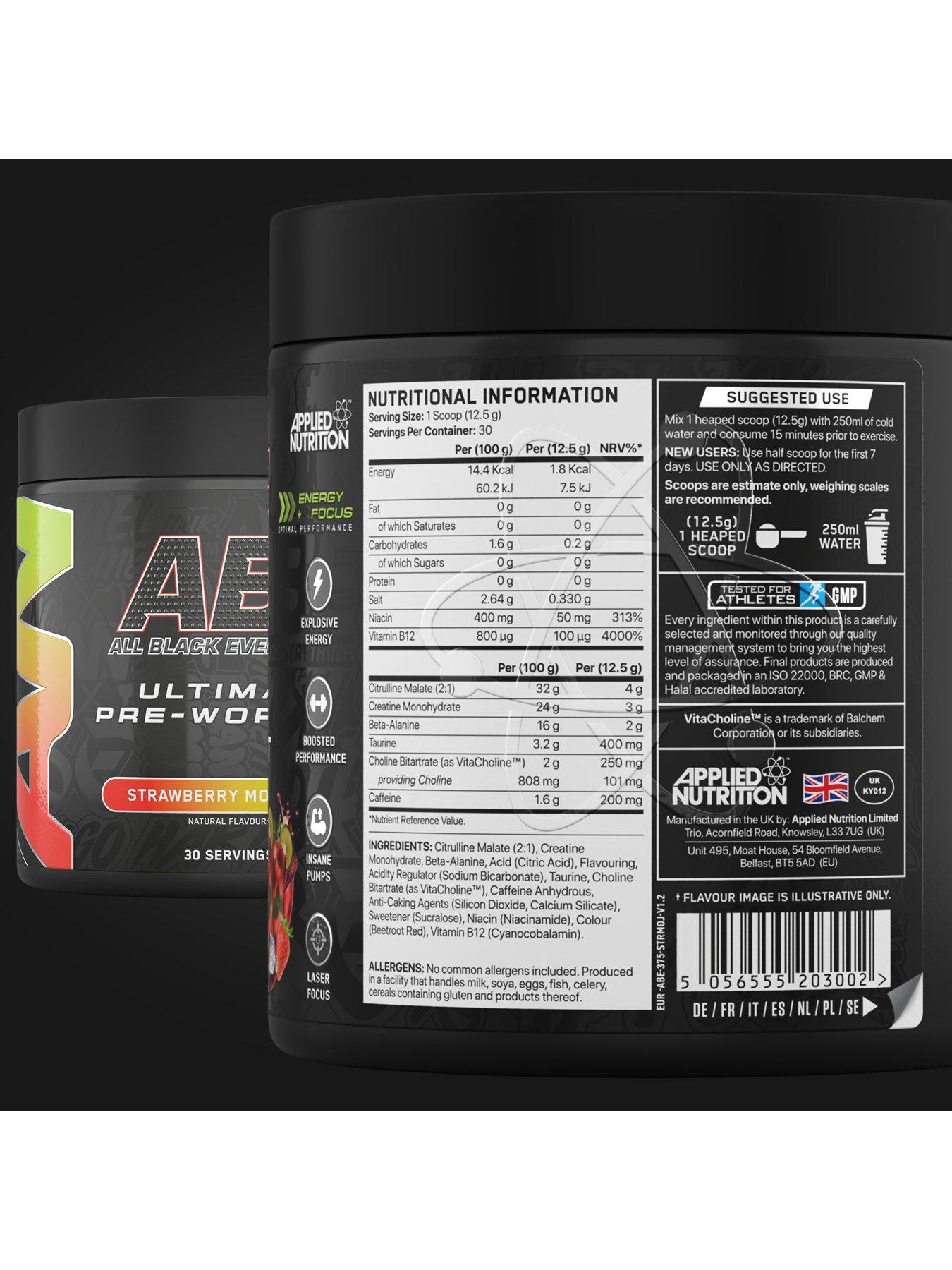  image of applied-nutrition-abe-powder-strawberry-mojito-375g