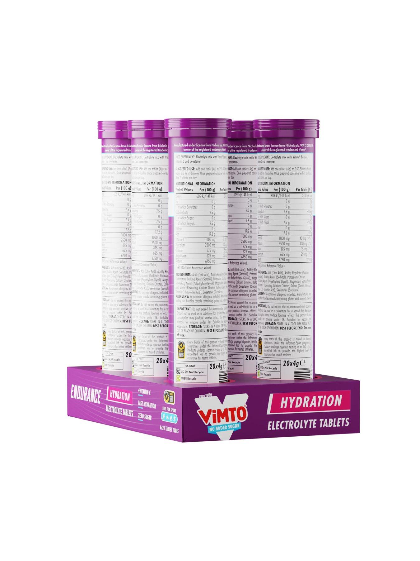  image of applied-nutrition-hydration-tablets-vimto-6-x-20-tablets
