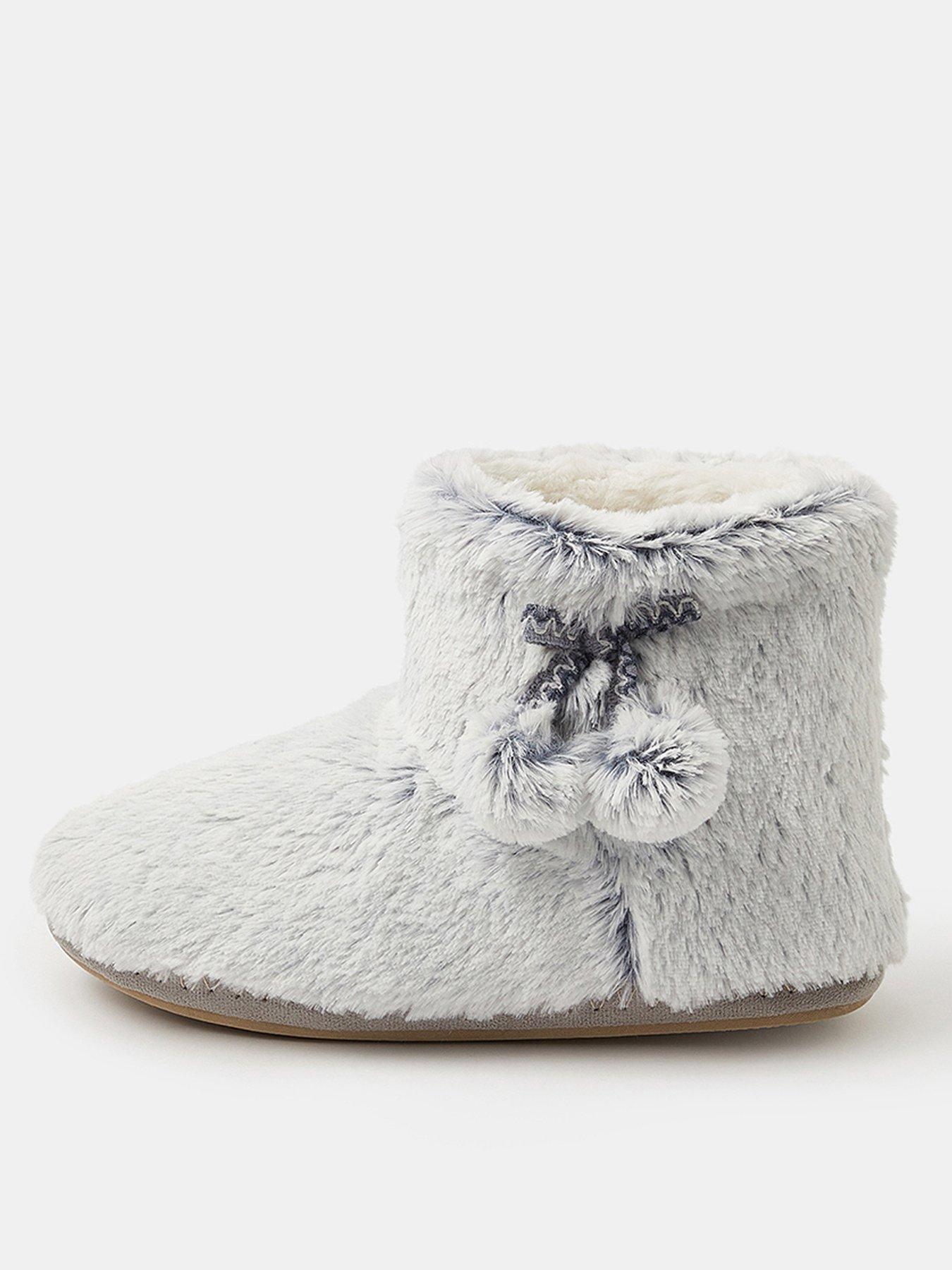 accessorize-super-soft-pom-pom-slipper-boots-grey