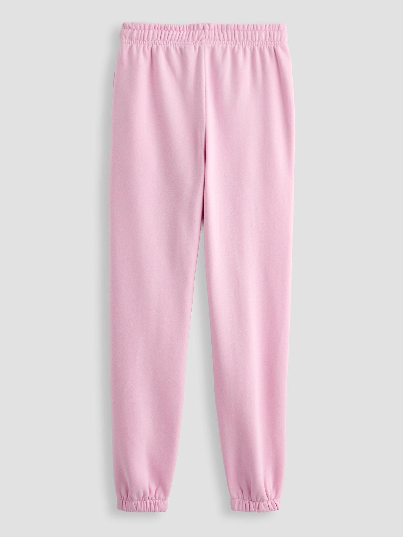 Image 2 of 4 of The Very Collection Girls Sweat Front Piping Detail Jogger - Pink