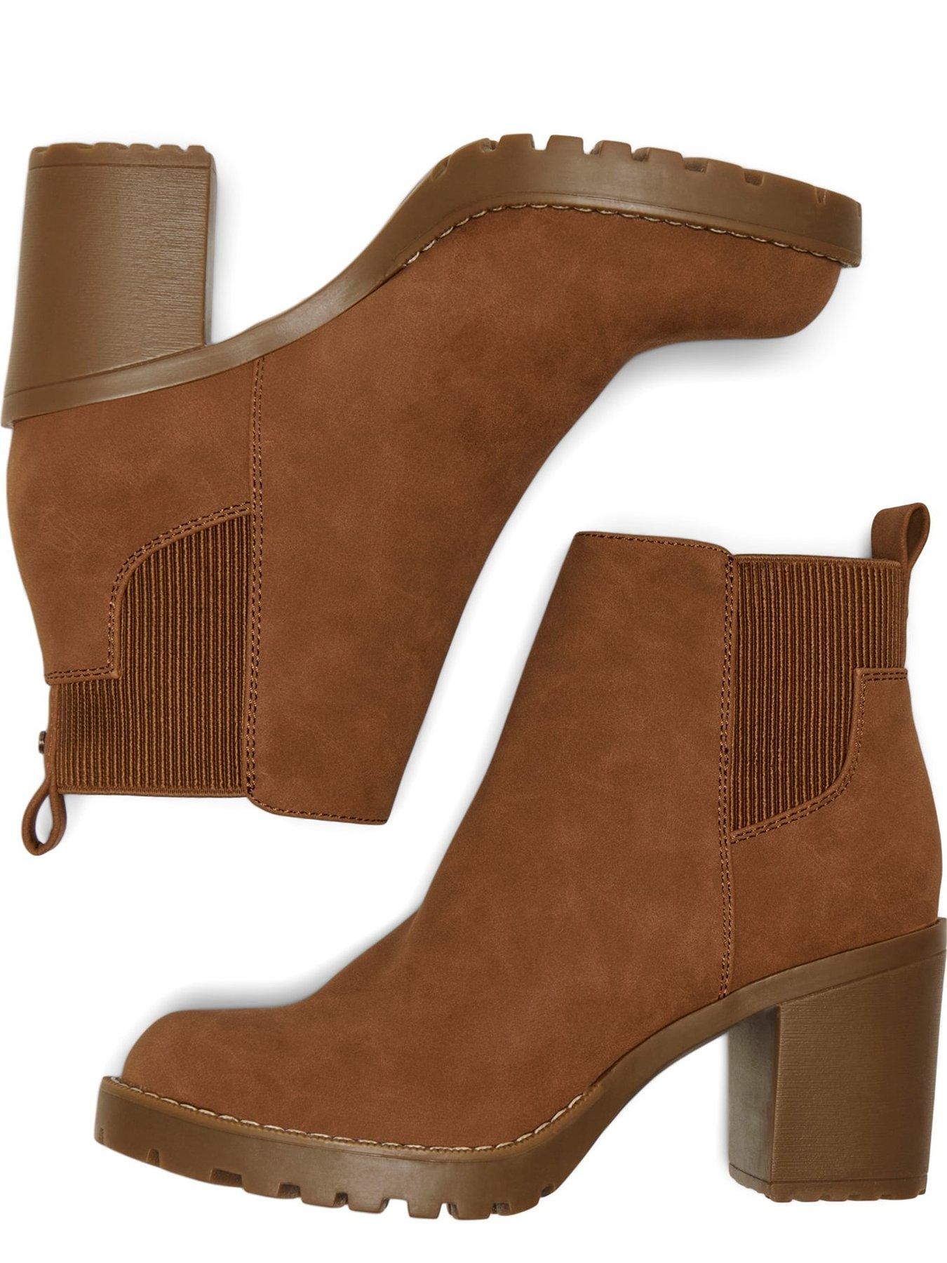 Image 4 of 5 of Only Barbara Ankle Boots - Brown