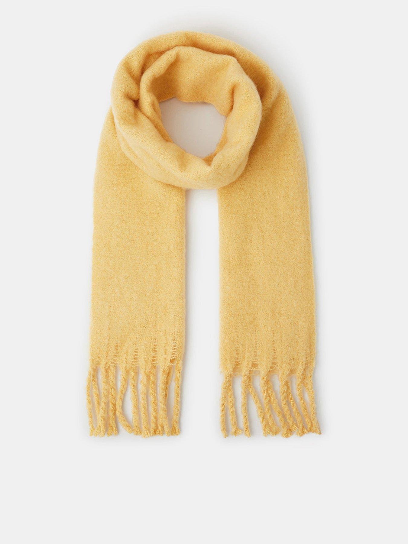 Image 1 of 2 of Accessorize Super Soft Plain Scarf - Black