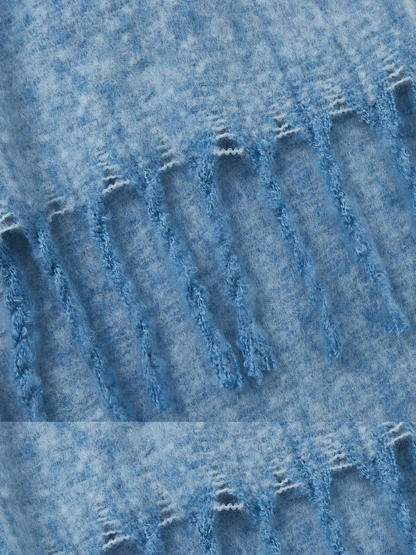 Image 2 of 2 of Accessorize Super Soft Plain Scarf - Black