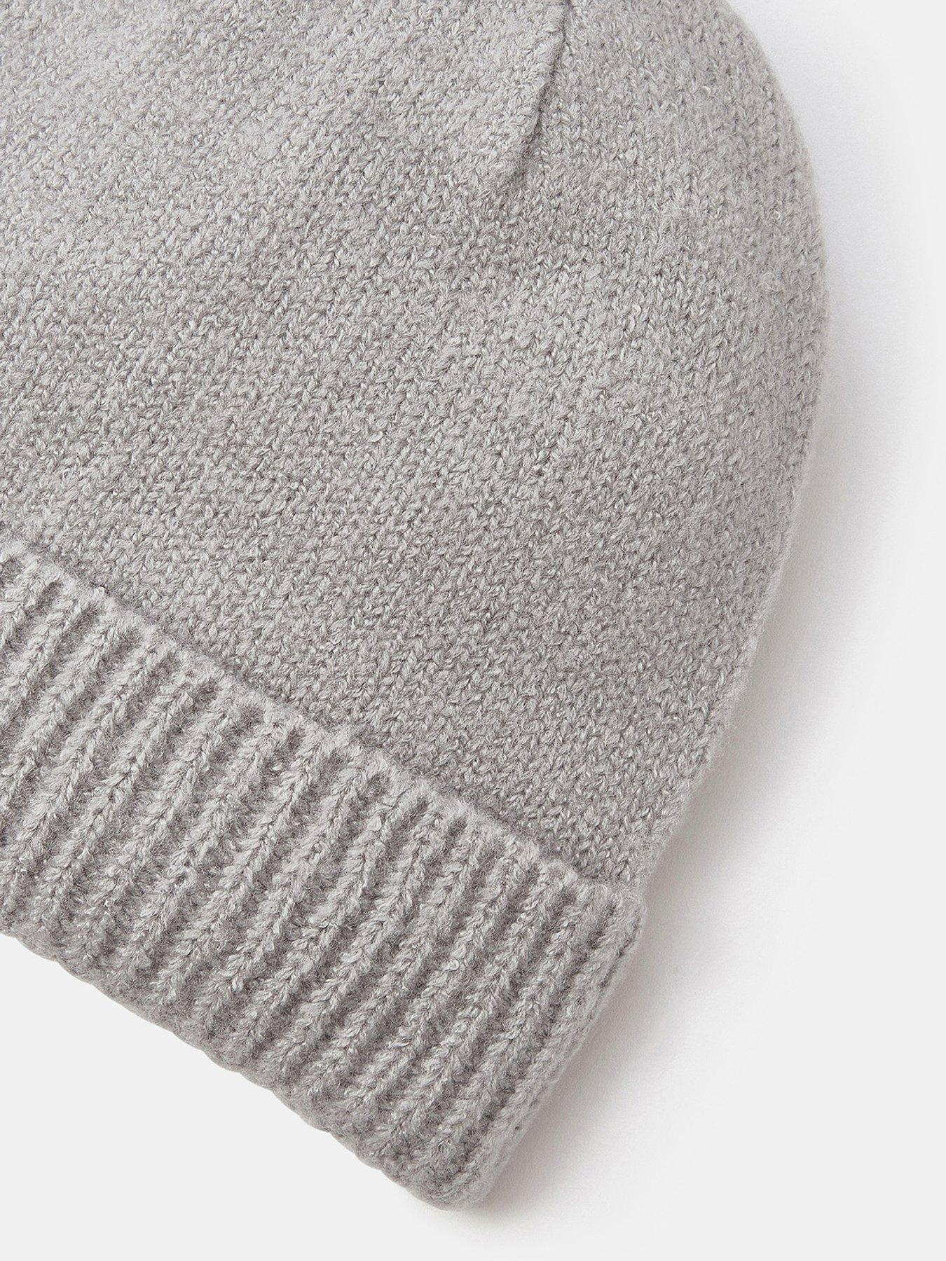 Image 2 of 2 of Accessorize Plain Beanie Hat - Black