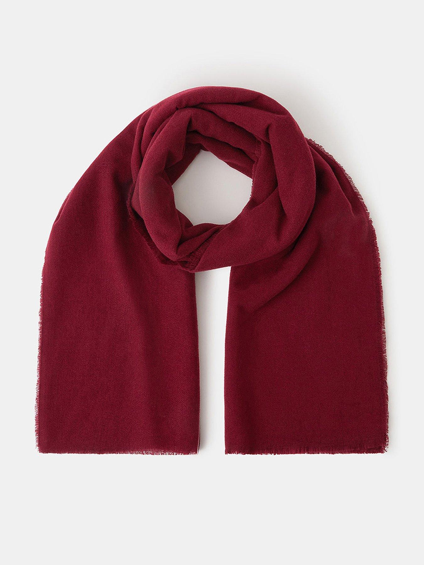 Accessorize Super Soft Plain Blanket Scarf - Pink