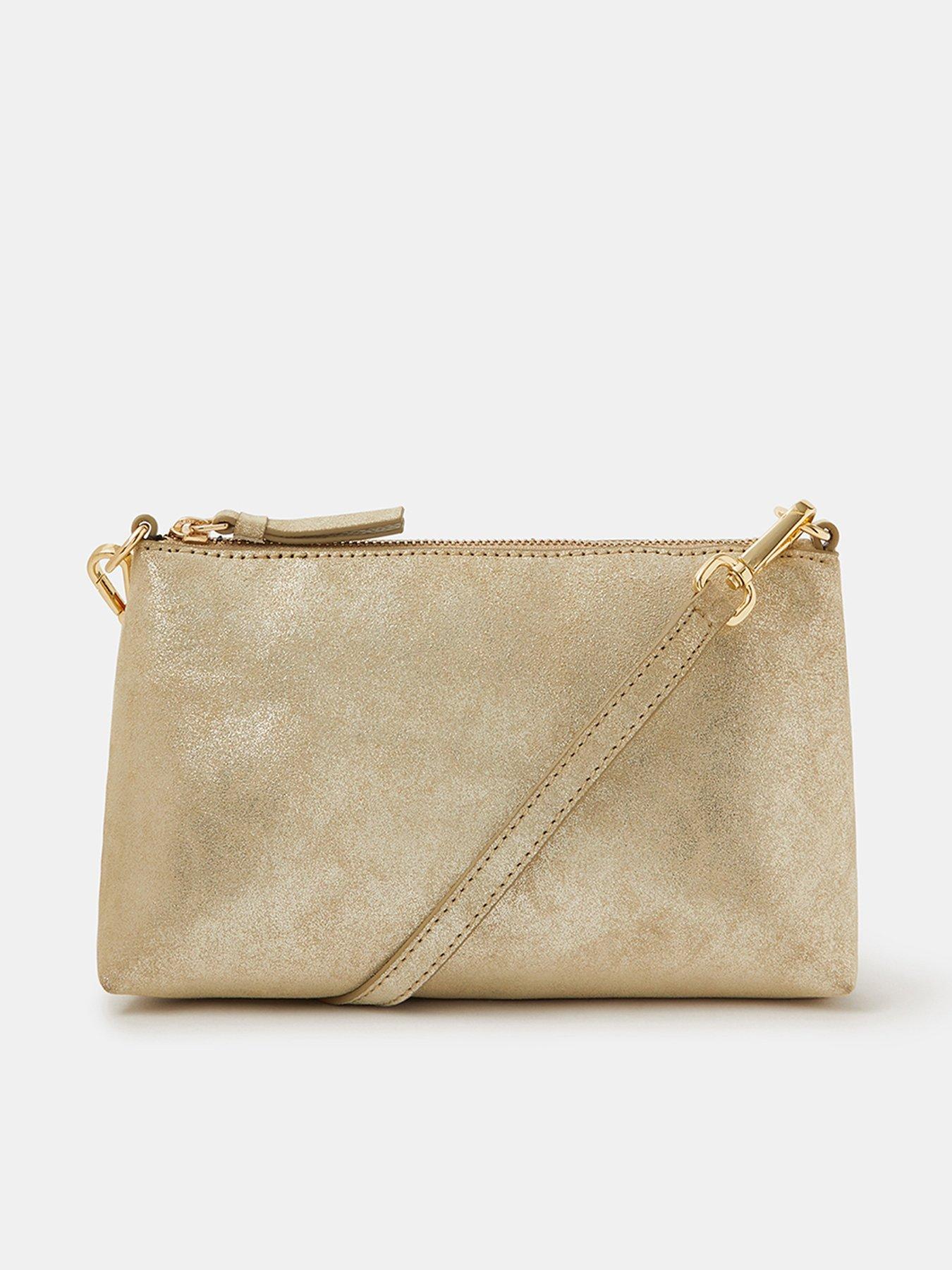 Accessorize Metallic Cross Body