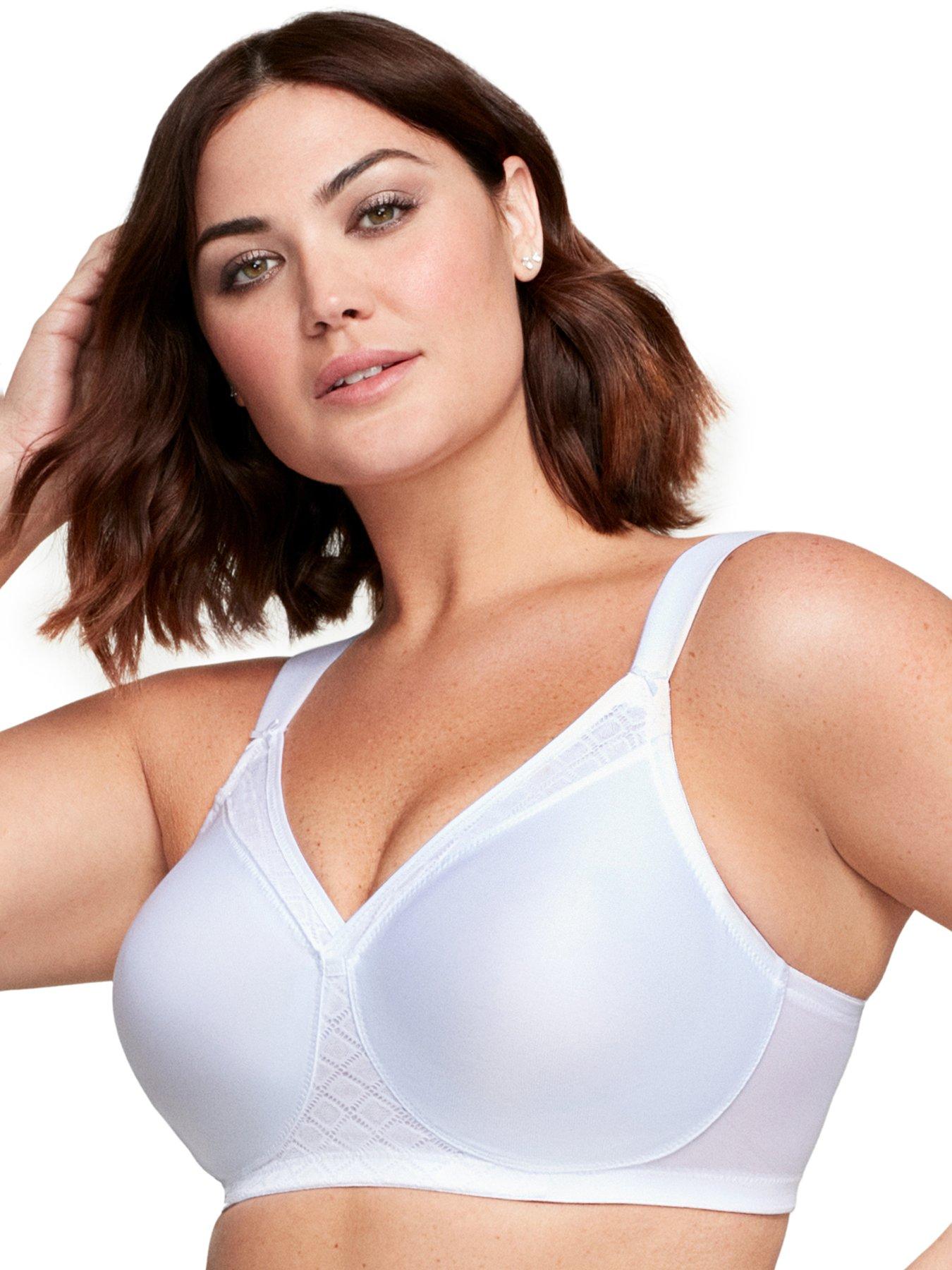 Image 3 of 6 of Glamorise 1080 Magic Lift Bra - White