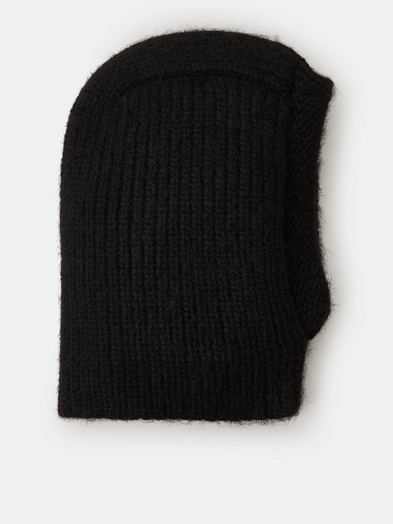 Accessorize Knitted Bonnet - Black