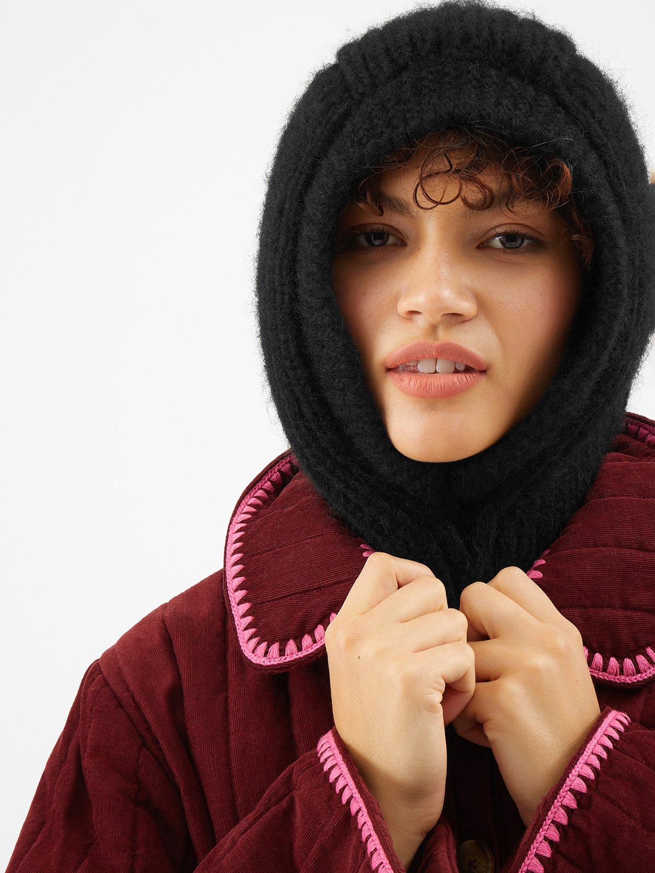  image of accessorize-knitted-bonnet-black