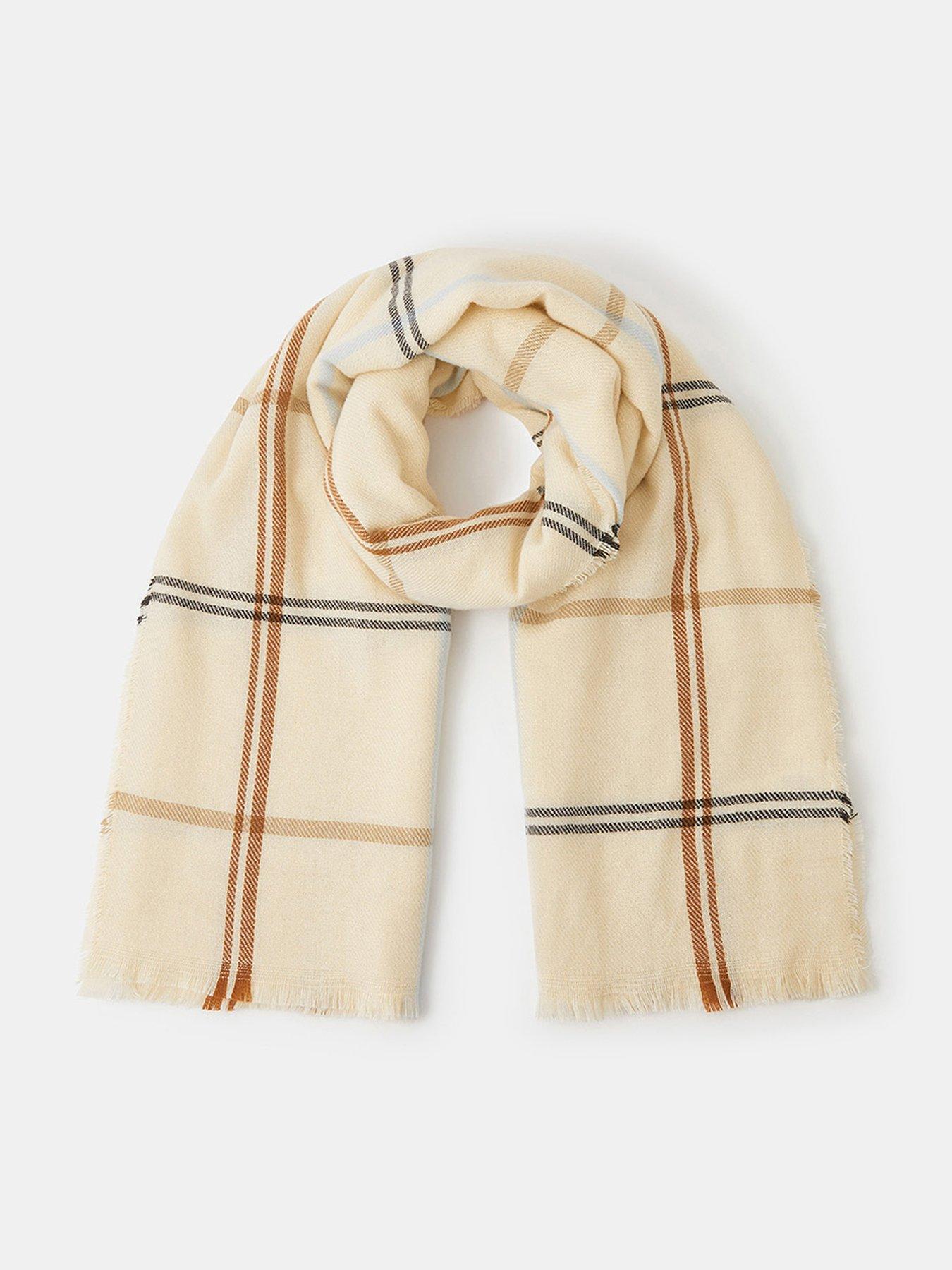 undefined Check Print Blanket Scarf
