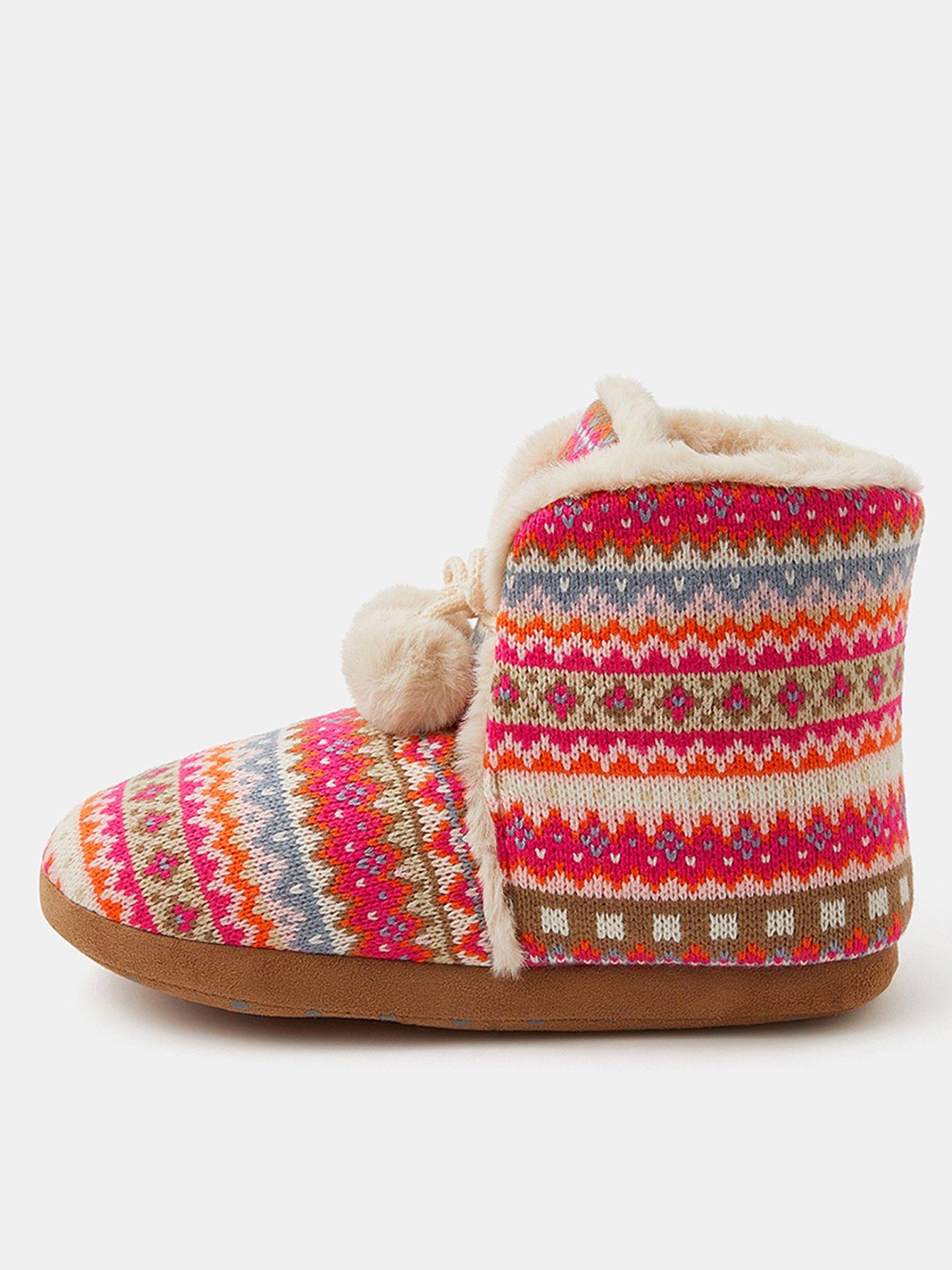 accessorize-fair-isle-slipper-boots-multi