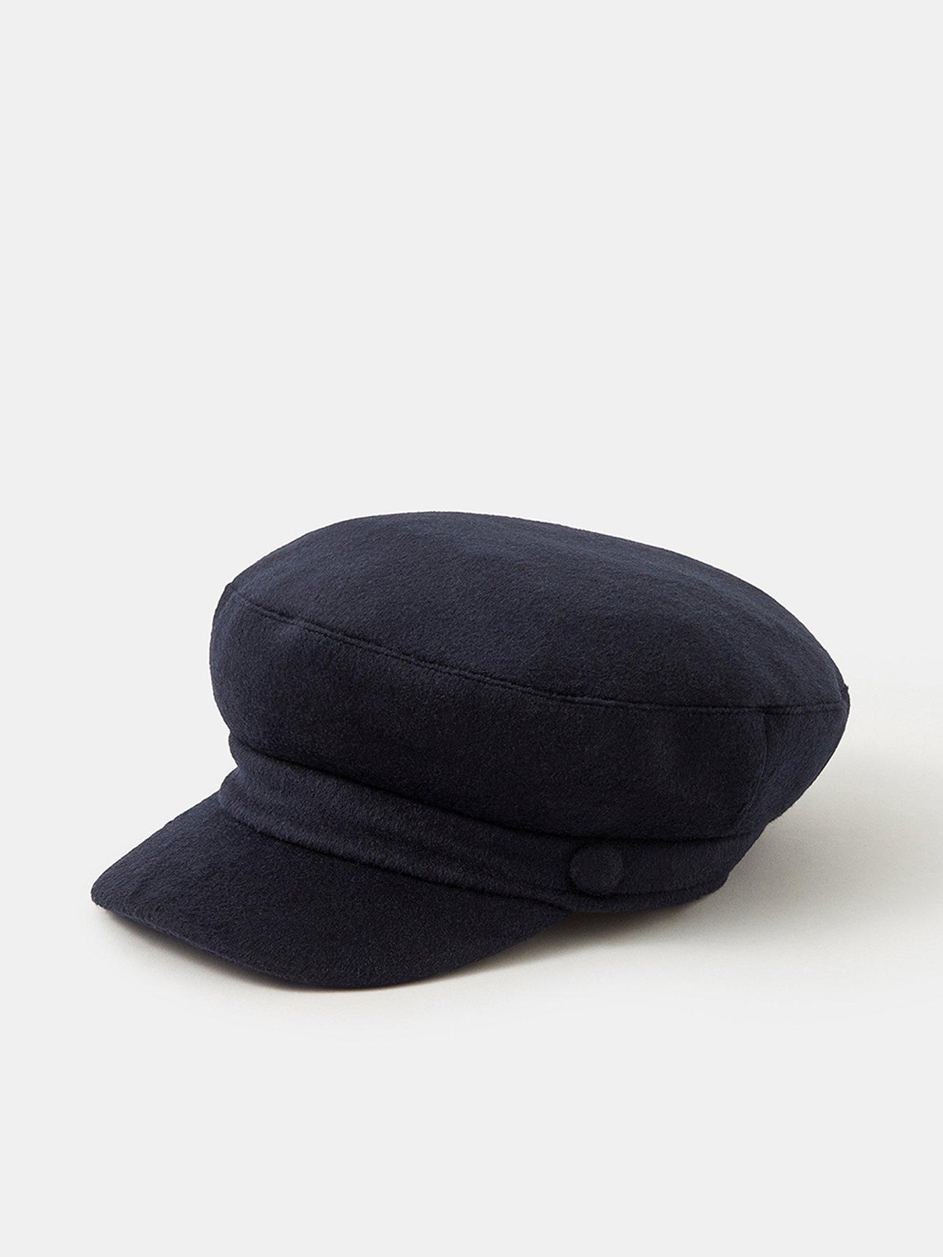  image of accessorize-baker-boy-hat-navy