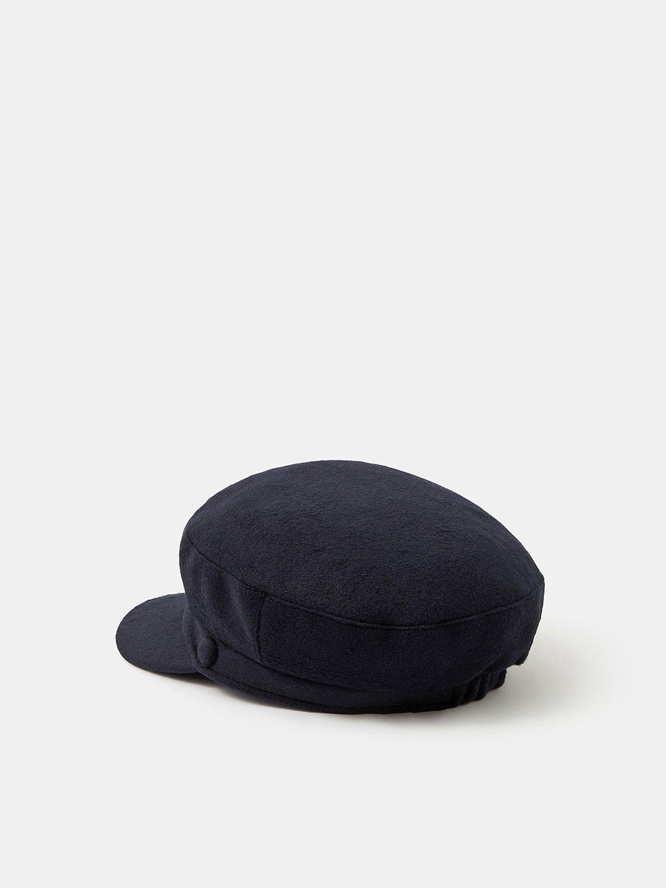  image of accessorize-baker-boy-hat-navy