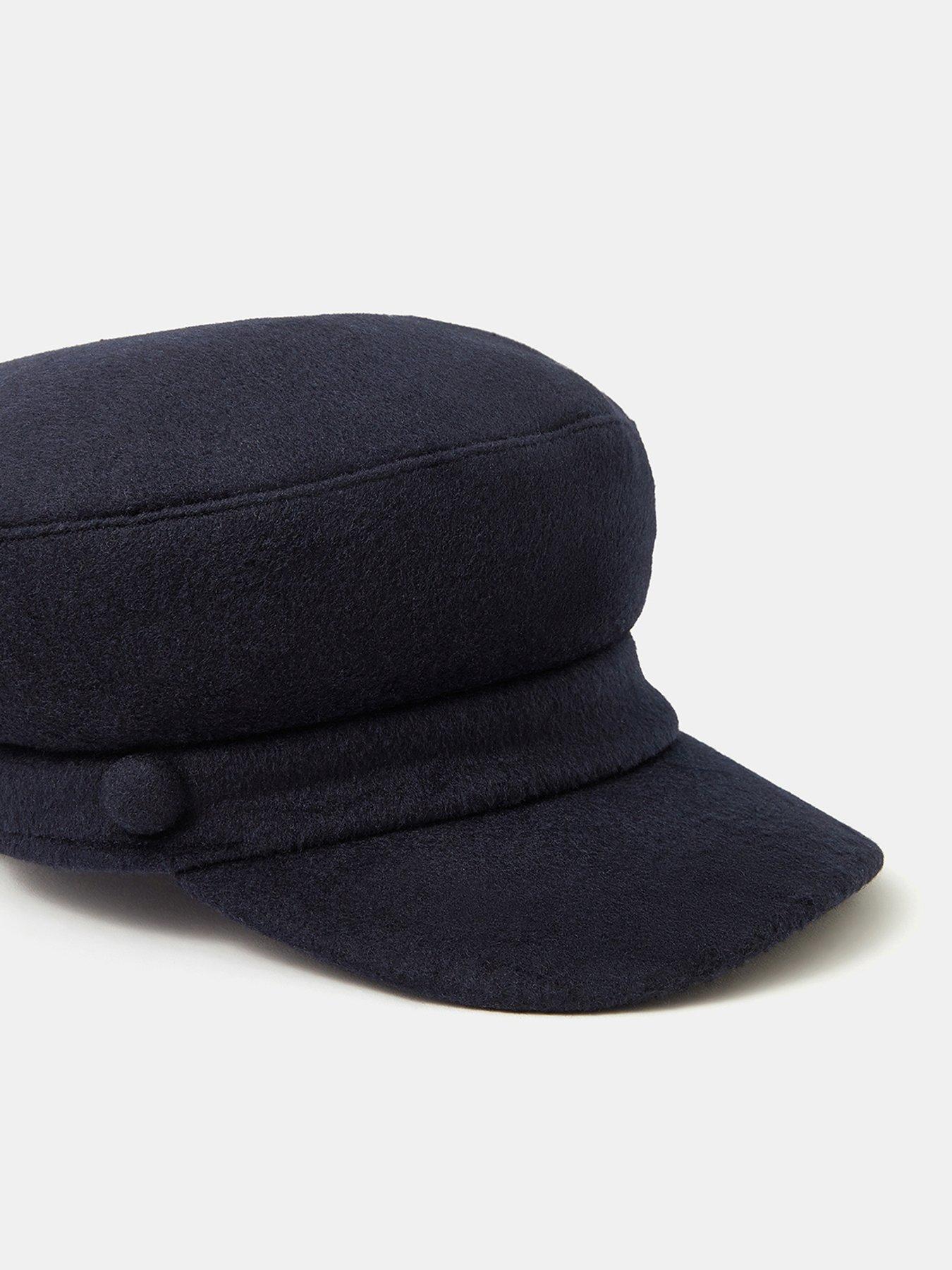  image of accessorize-baker-boy-hat-navy