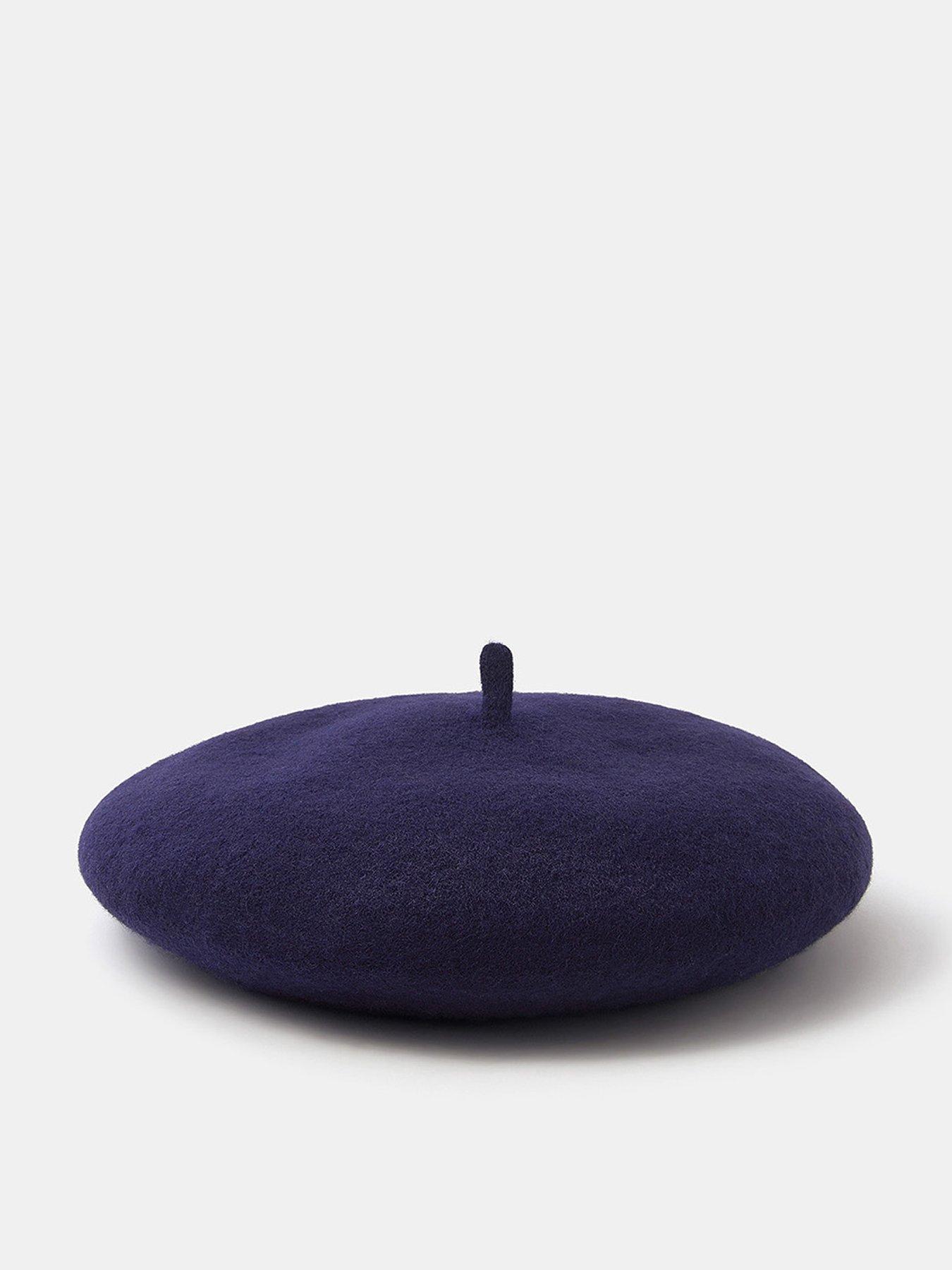 undefined Plain Wool Beret
