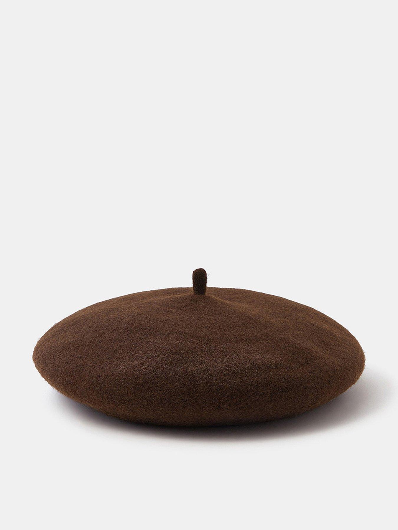 Accessorize Plain Wool Beret