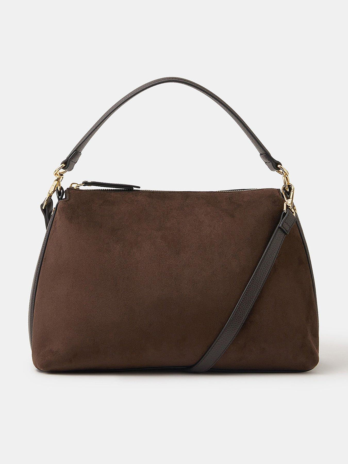 Accessorize Slouchy Suedette Handbag