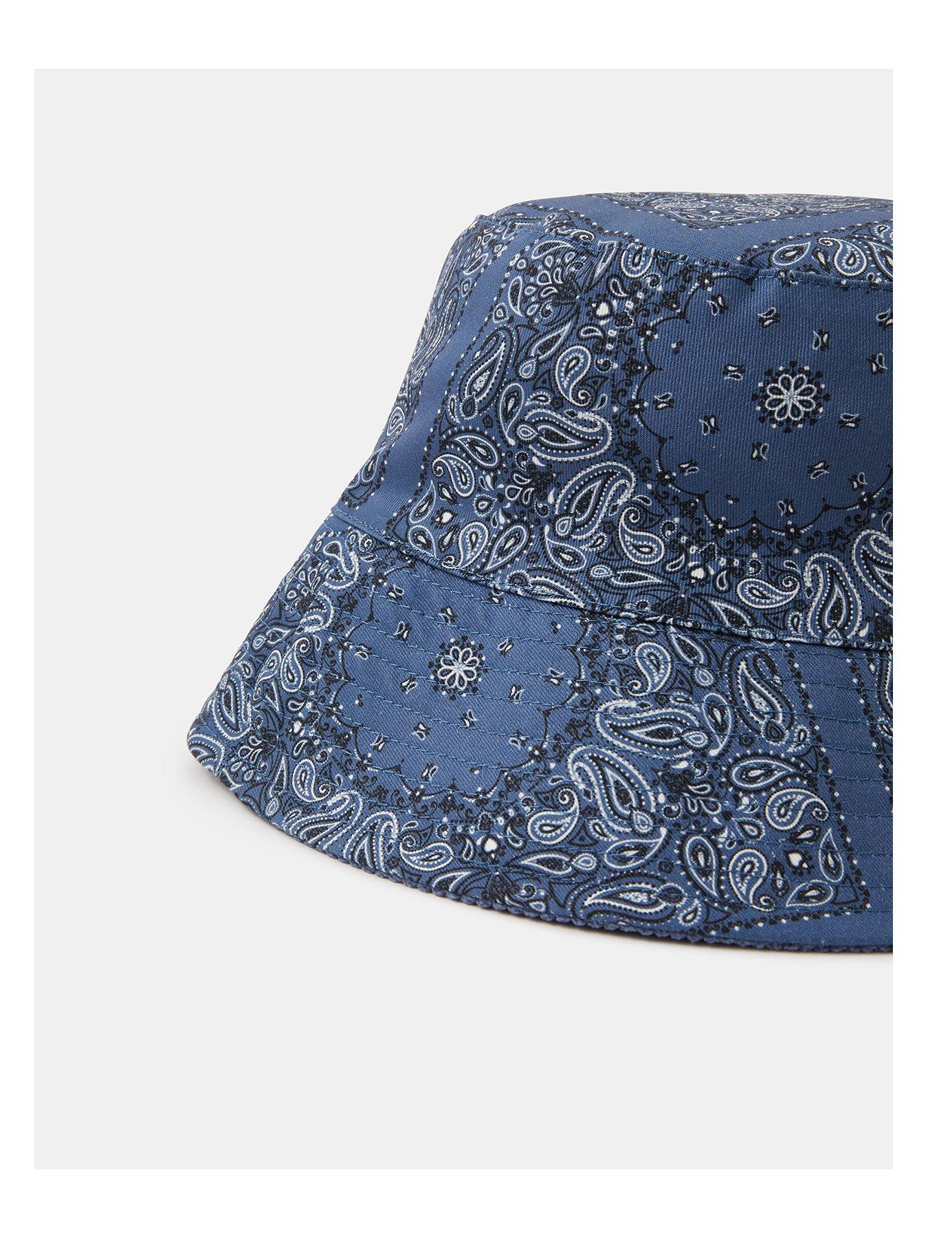 Image 5 of 5 of Accessorize Reversible Bandana Print Bucket Hat