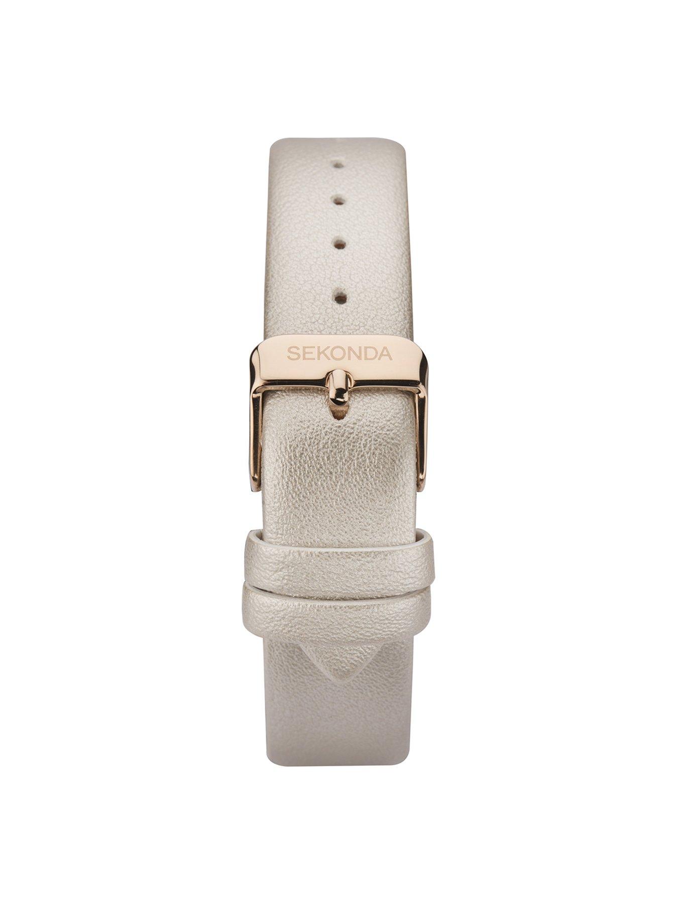 Image 6 of 6 of Sekonda Womens Mia Grey Polyurethane Bracelet with Silver Dial Analogue Watch