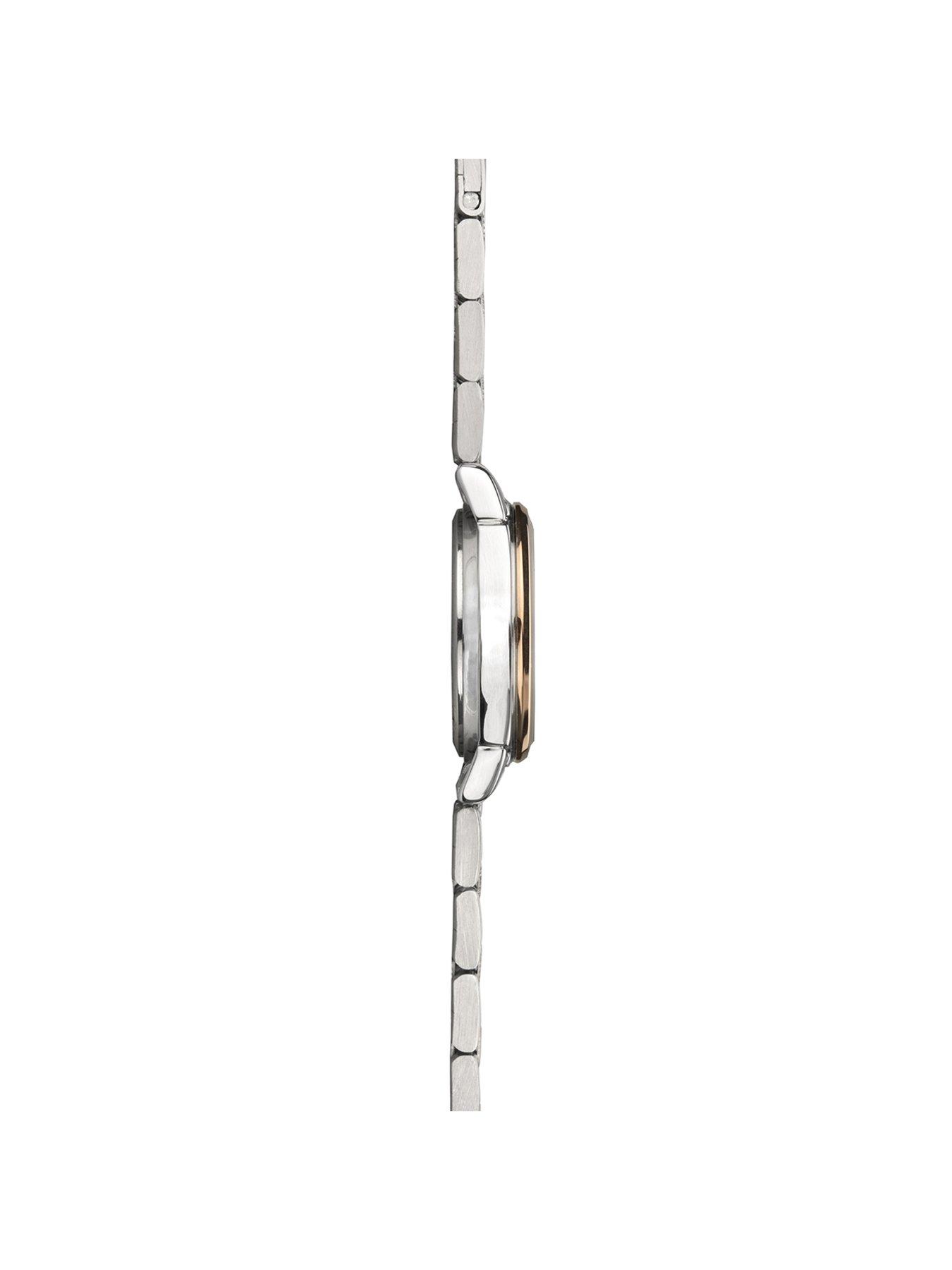 Image 4 of 5 of Sekonda Womens Riley Two Tone Stainless Steel Bracelet with Silver Dial Analogue Watch