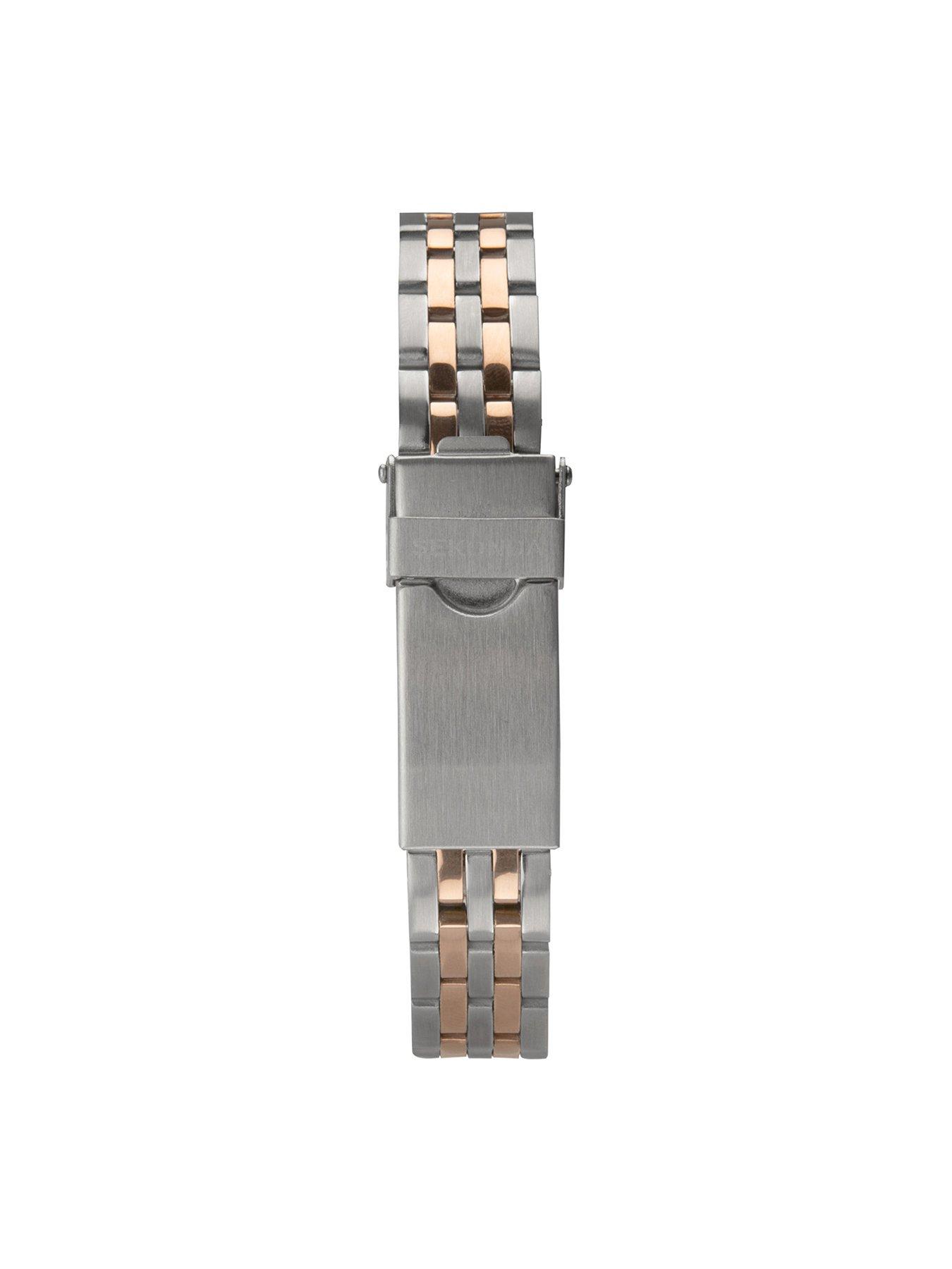 Image 5 of 5 of Sekonda Womens Riley Two Tone Stainless Steel Bracelet with Silver Dial Analogue Watch