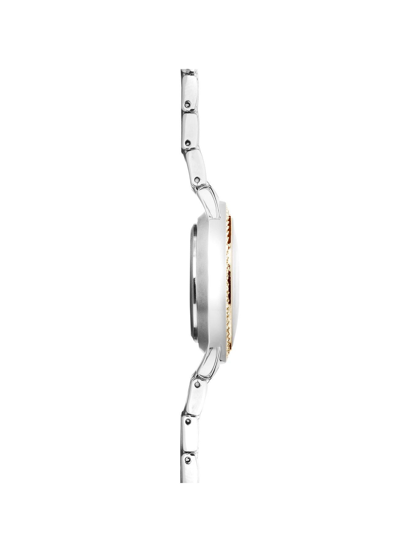 Image 5 of 7 of Sekonda Womens Amelia Two Tone Alloy Bracelet with Champagne Dial Analogue Watch