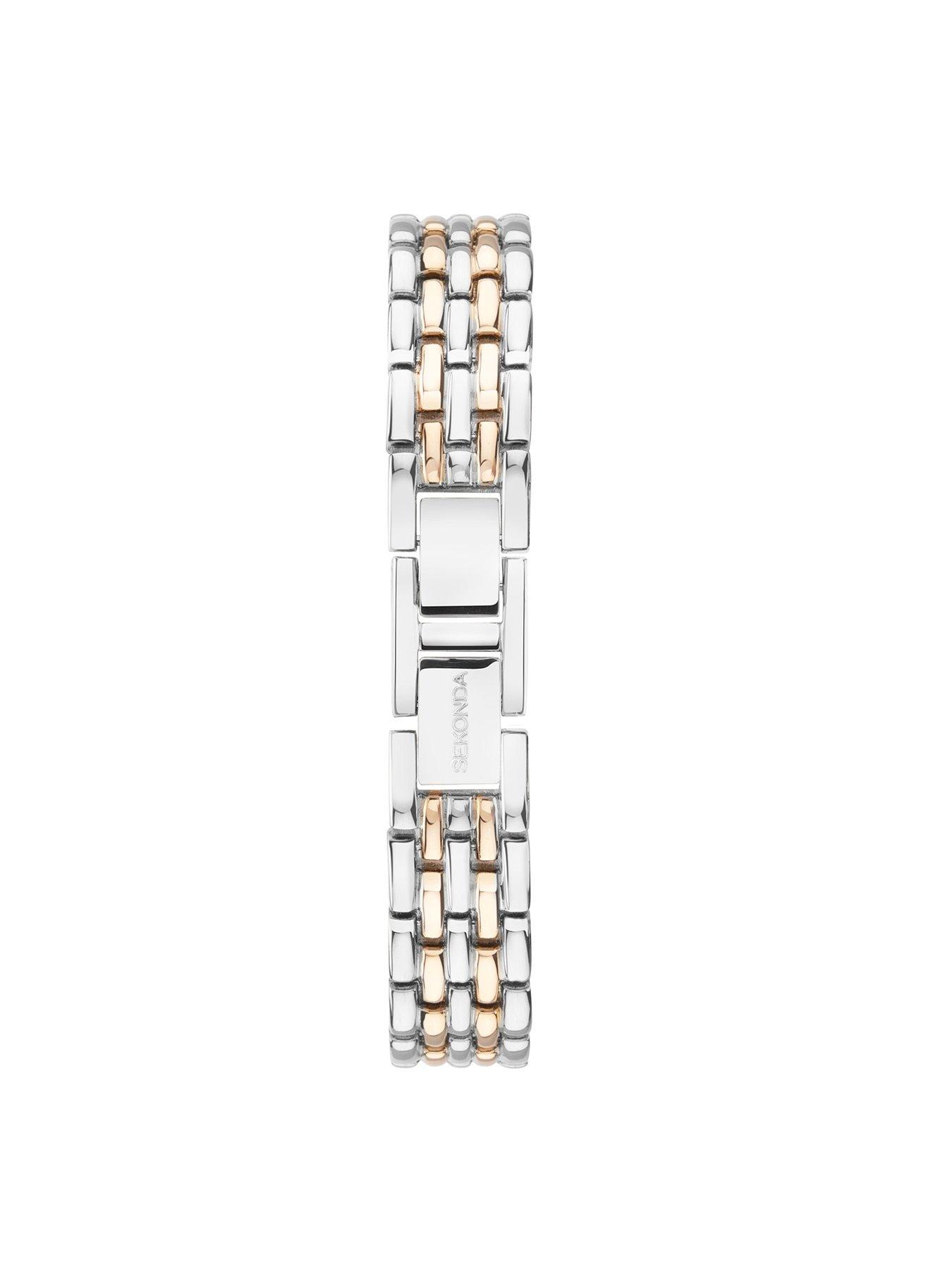 Image 6 of 6 of Sekonda Womens Monica Two Tone Alloy Bracelet with White Dial Analogue Watch