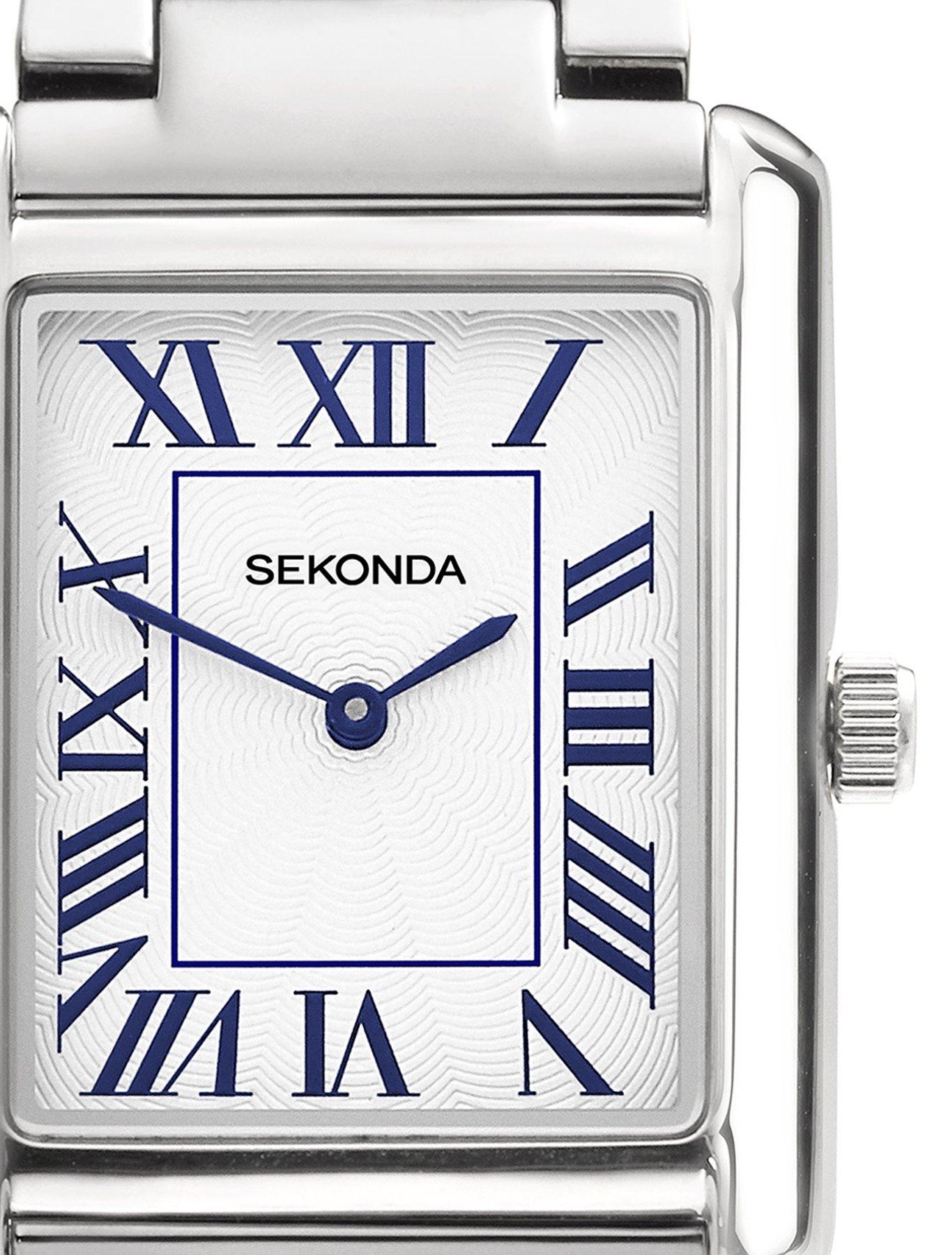 Image 2 of 6 of Sekonda Mens Clement Silver Alloy Bracelet with White Dial Analogue Watch