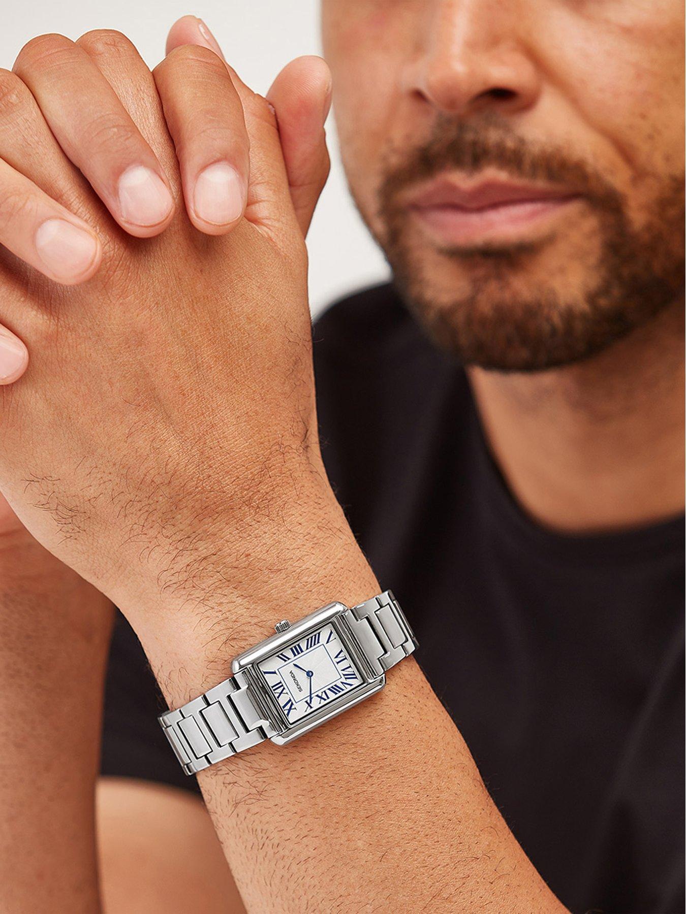 Image 3 of 6 of Sekonda Mens Clement Silver Alloy Bracelet with White Dial Analogue Watch