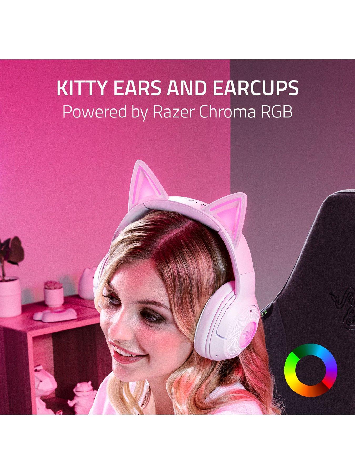 Image 2 of 7 of Razer Kraken Kitty V2 BT - White
