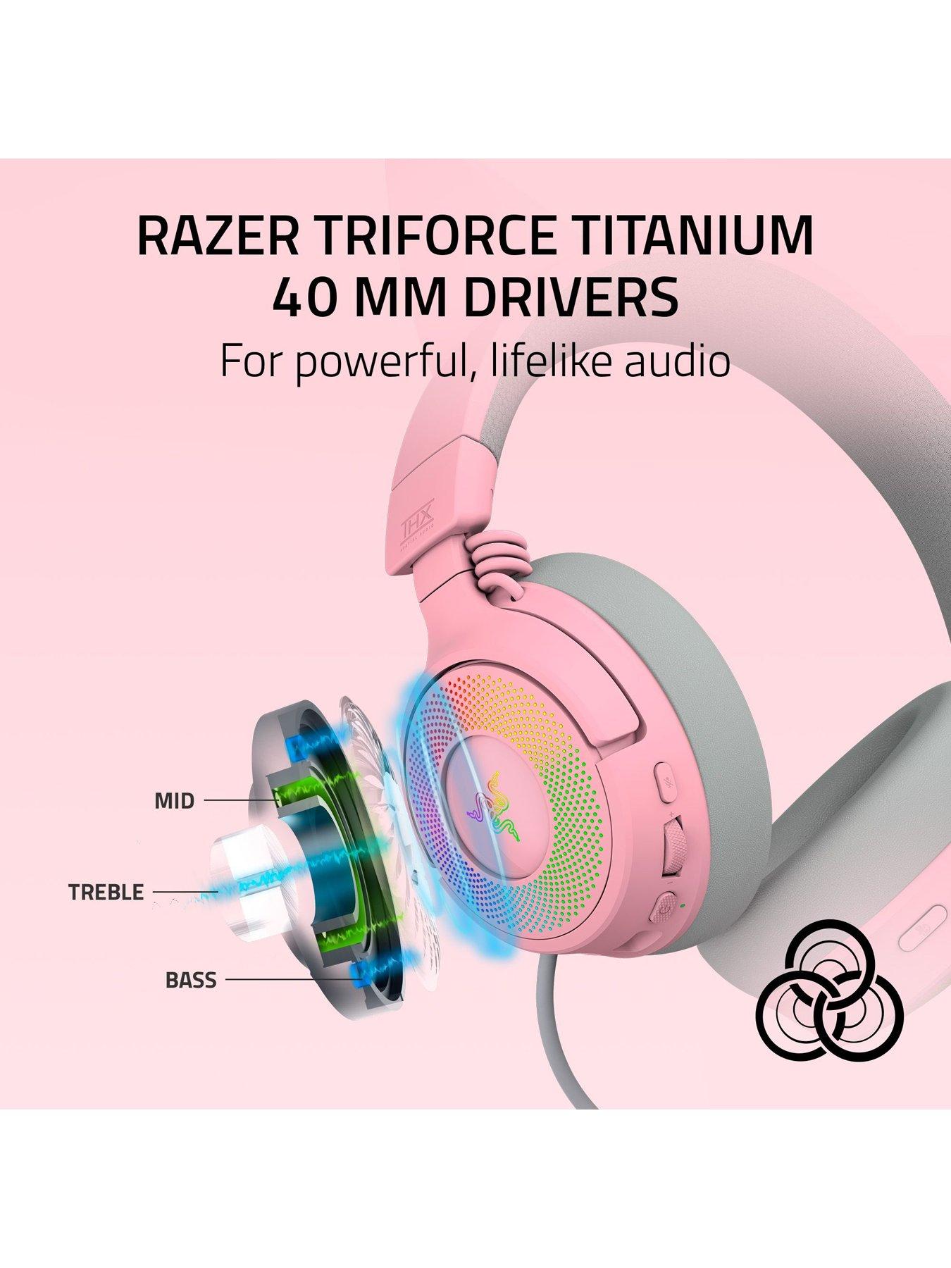 Image 5 of 7 of Razer Kraken Kitty V3 Pro - Quartz