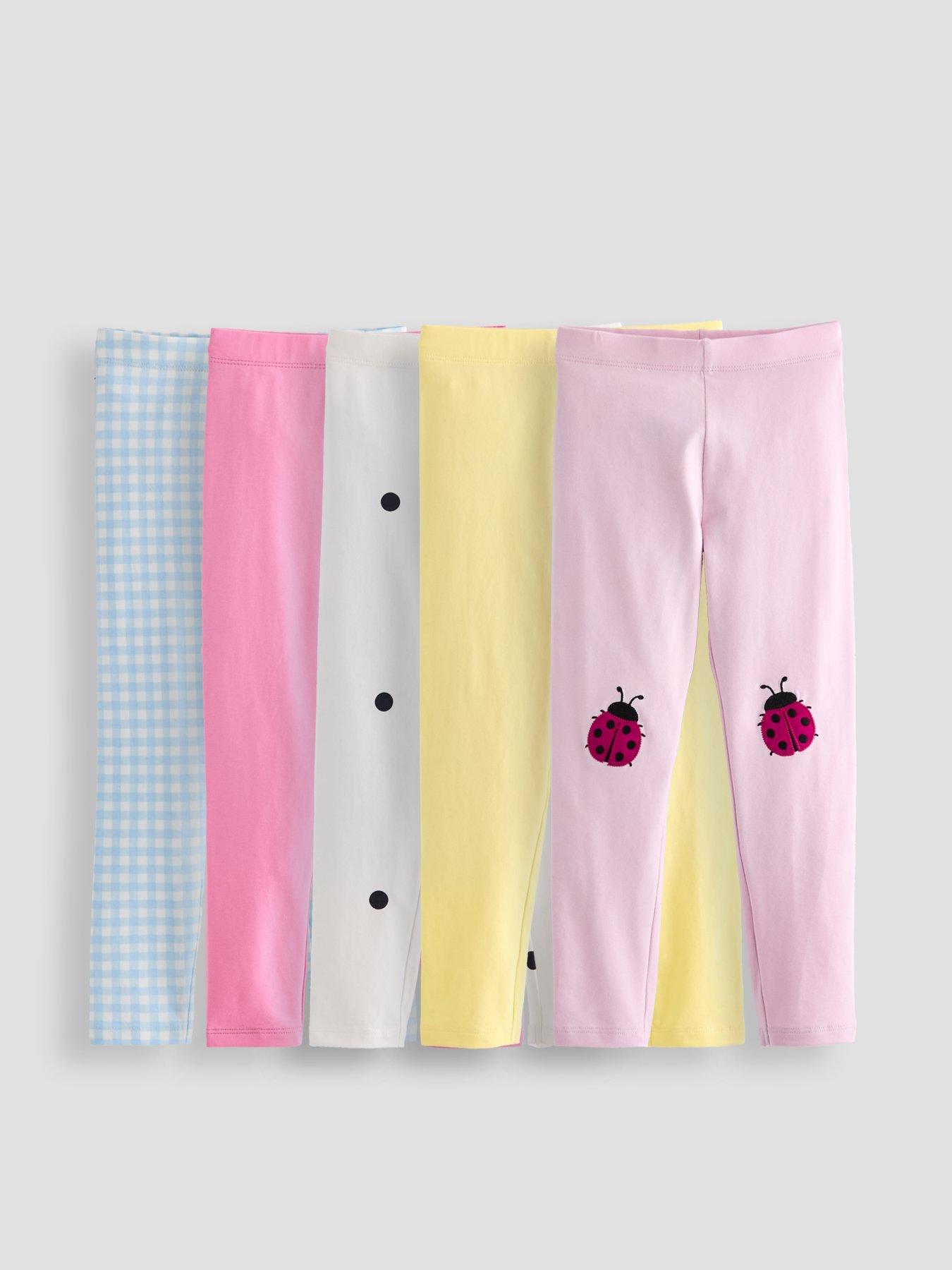 The Very Collection Girls 5 Pack Leggings - Multi