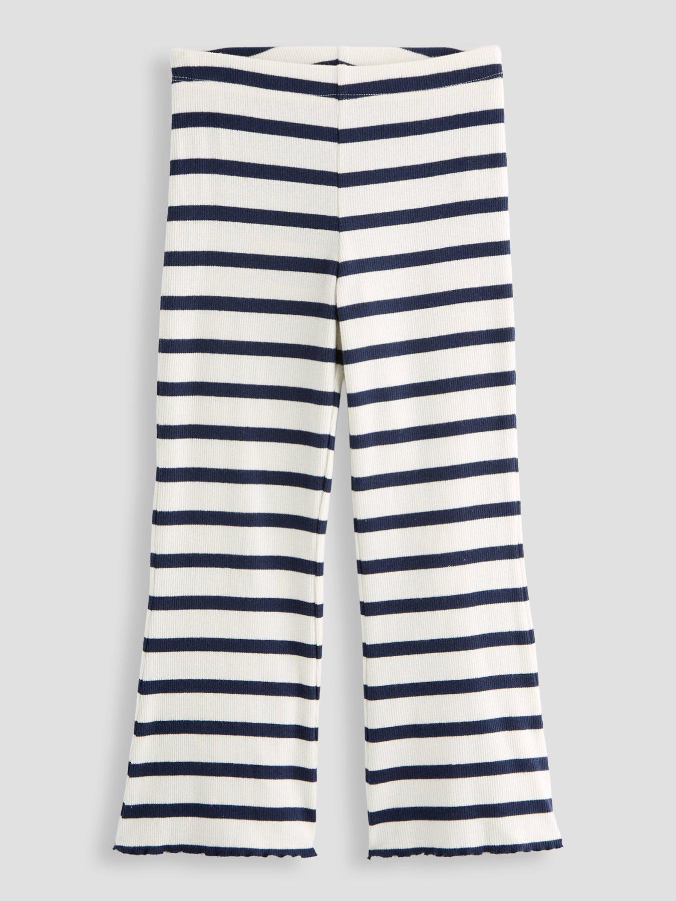 the-very-collection-girls-cotton-rich-flare-leggings-stripe