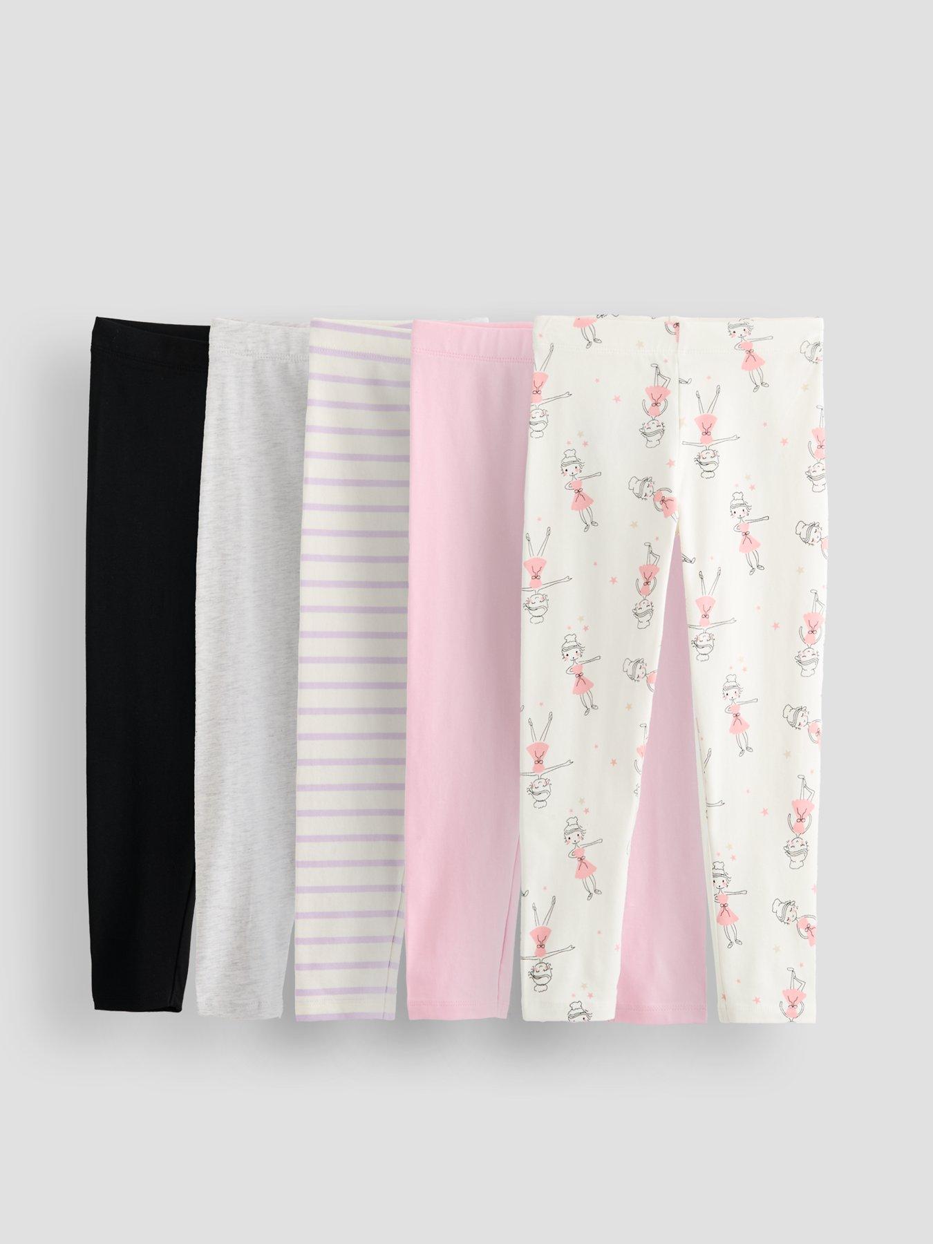 The Very Collection Girls 5 Pack Leggings - Multi